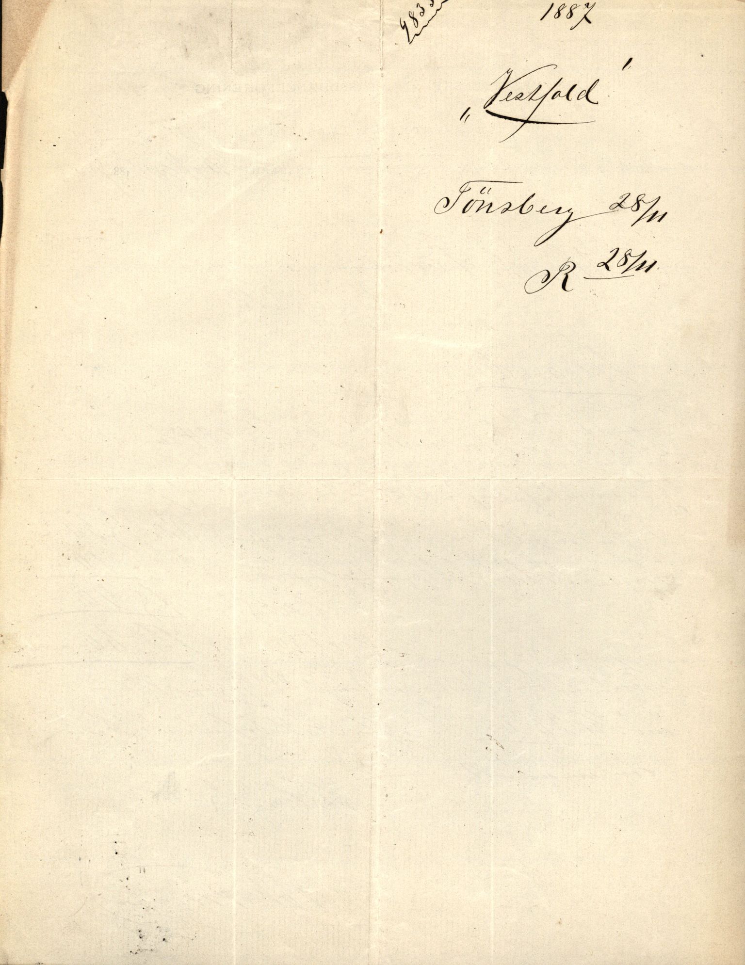 Pa 63 - Østlandske skibsassuranceforening, VEMU/A-1079/G/Ga/L0020/0010: Havaridokumenter / Anna, Silome, Oscarsborg, Memoria, Telegraf, 1887, p. 41