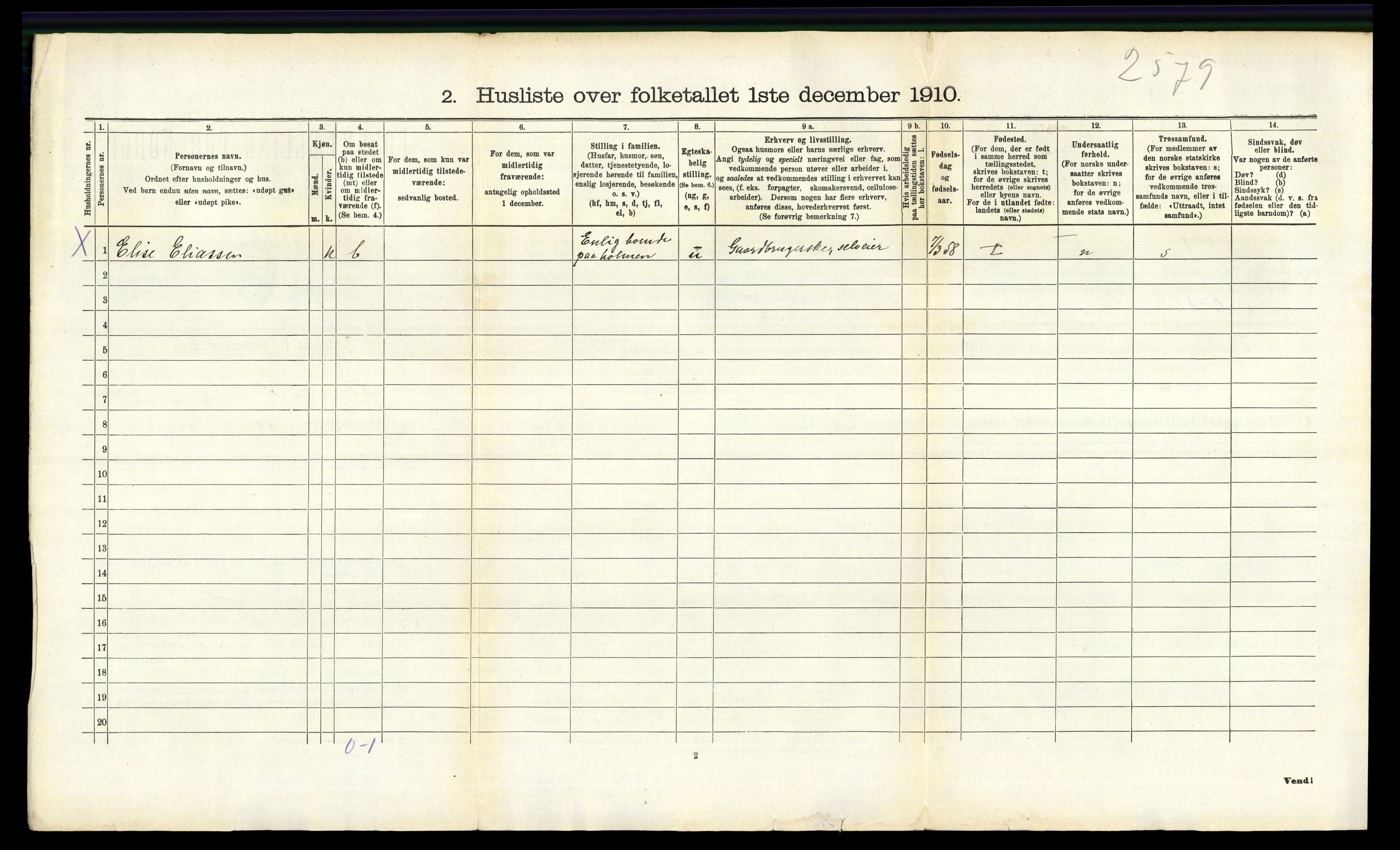 RA, 1910 census for Skåtøy, 1910, p. 1202