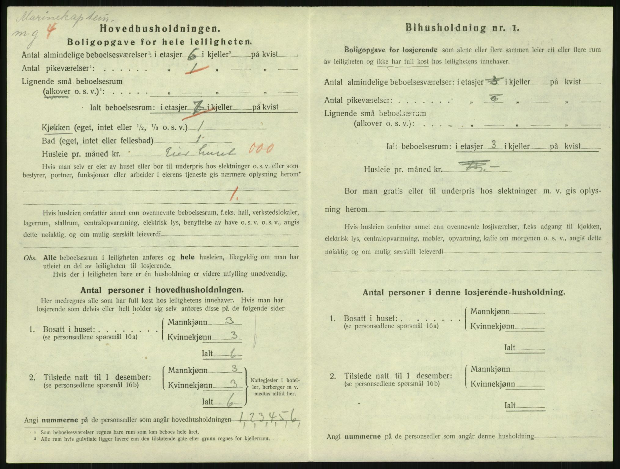 SAKO, 1920 census for Horten, 1920, p. 4570