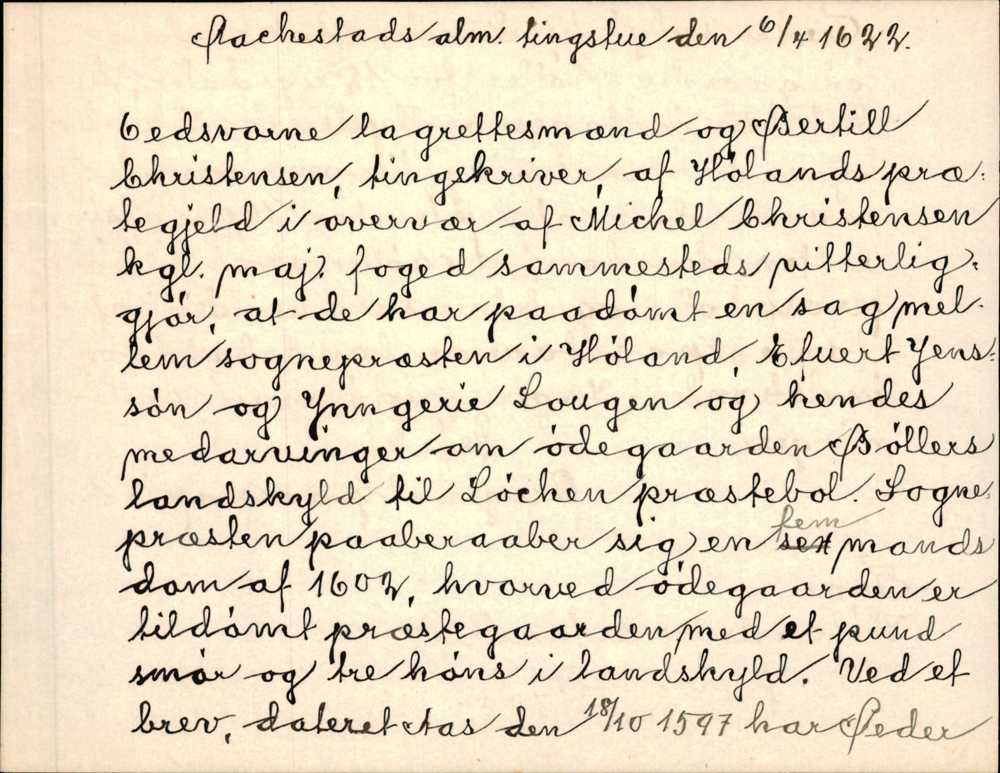 Riksarkivets diplomsamling, AV/RA-EA-5965/F35/F35k/L0001: Regestsedler: Prestearkiver fra Østfold og Akershus, p. 115