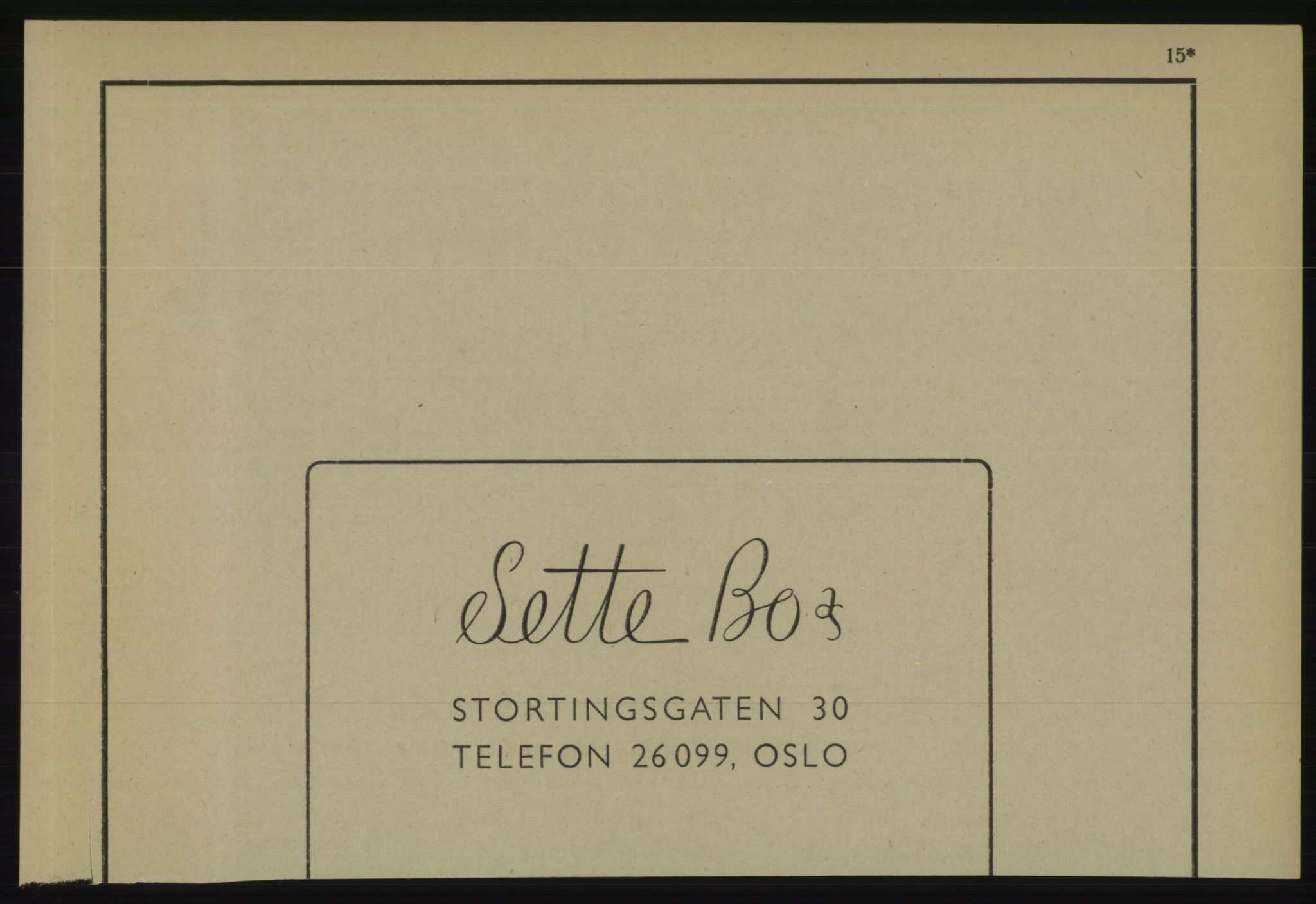 Kristiania/Oslo adressebok, PUBL/-, 1946, p. 15