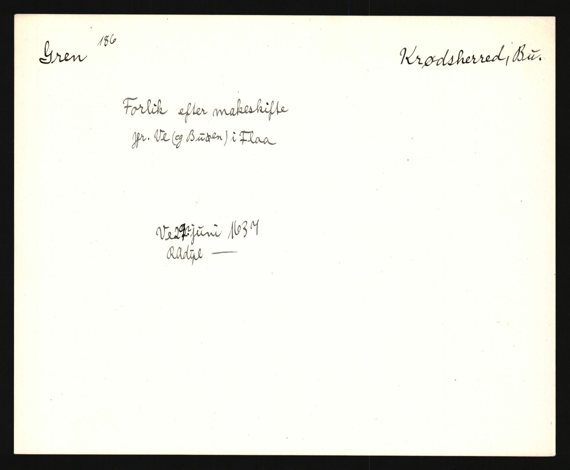 Riksarkivets diplomsamling, AV/RA-EA-5965/F35/F35e/L0014: Registreringssedler Buskerud 3, 1400-1700, p. 431