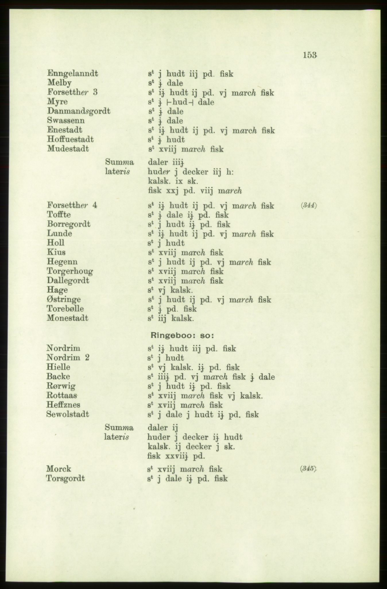 Publikasjoner utgitt av Arkivverket, PUBL/PUBL-001/C/0001: Bind 1: Rekneskap for Akershus len 1557-1558, 1557-1558, p. 153