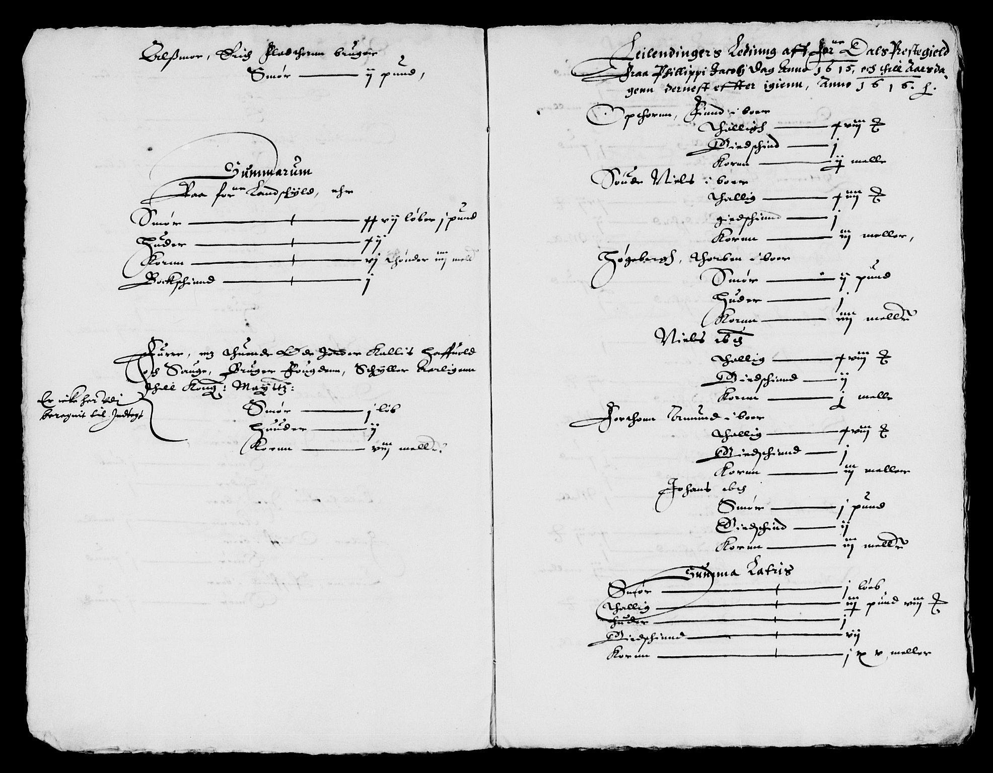 Rentekammeret inntil 1814, Reviderte regnskaper, Lensregnskaper, AV/RA-EA-5023/R/Rb/Rbt/L0020: Bergenhus len, 1615-1617