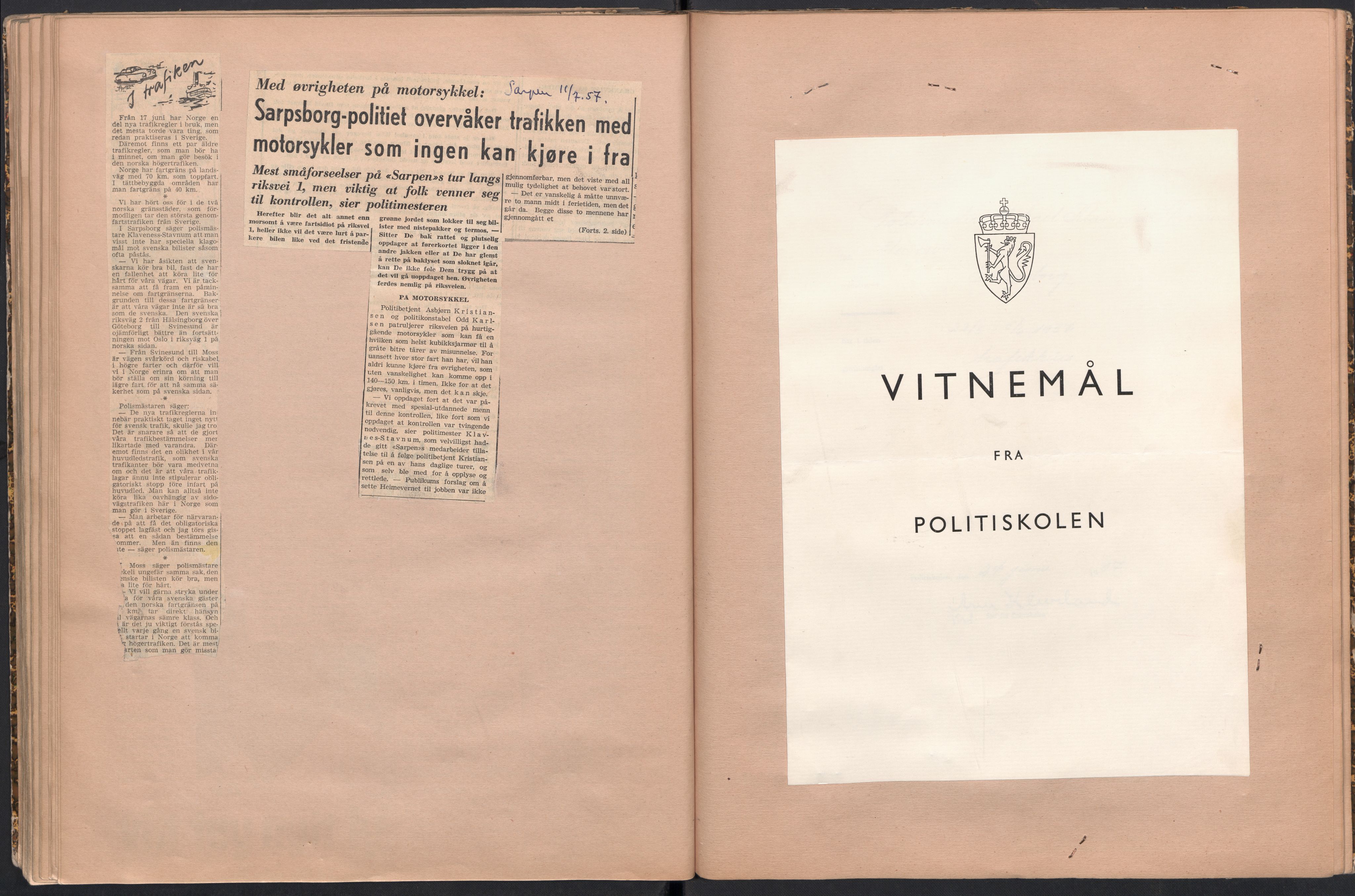 Forsvaret, Forsvarets krigshistoriske avdeling, RA/RAFA-2017/Y/Yh/L0230: Løytnant Stavnum: Scrapbook fra 9. batteris deltakelse i Felttoget i Nord-Norge 1940, 1939-1960, p. 54