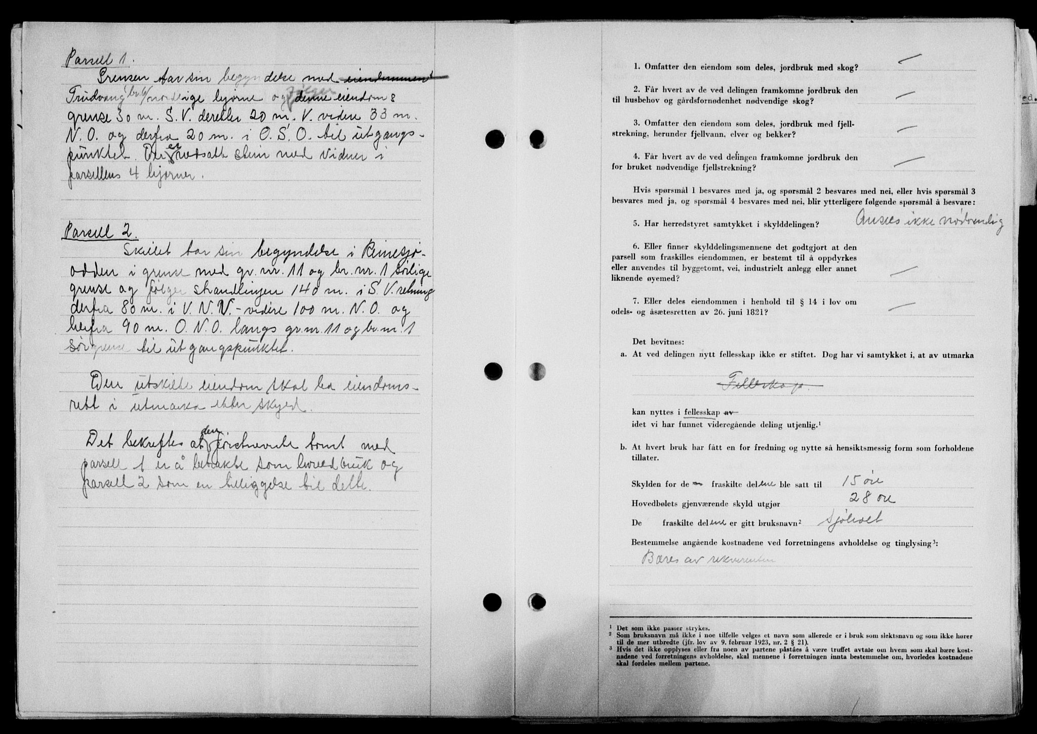 Lofoten sorenskriveri, SAT/A-0017/1/2/2C/L0024a: Mortgage book no. 24a, 1950-1950, Diary no: : 2998/1950