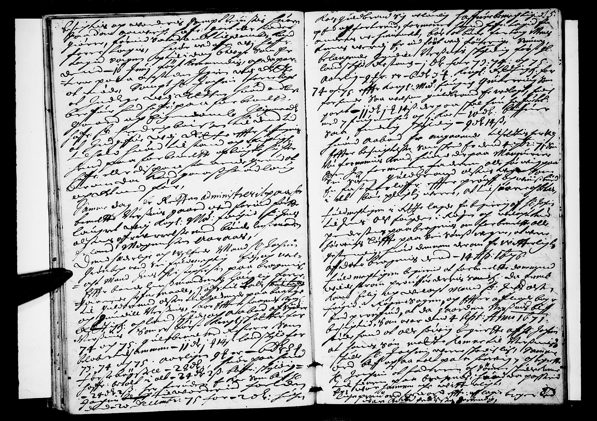 Lier, Røyken og Hurum sorenskriveri, AV/SAKO-A-89/F/Fa/L0017: Tingbok, 1676, p. 15