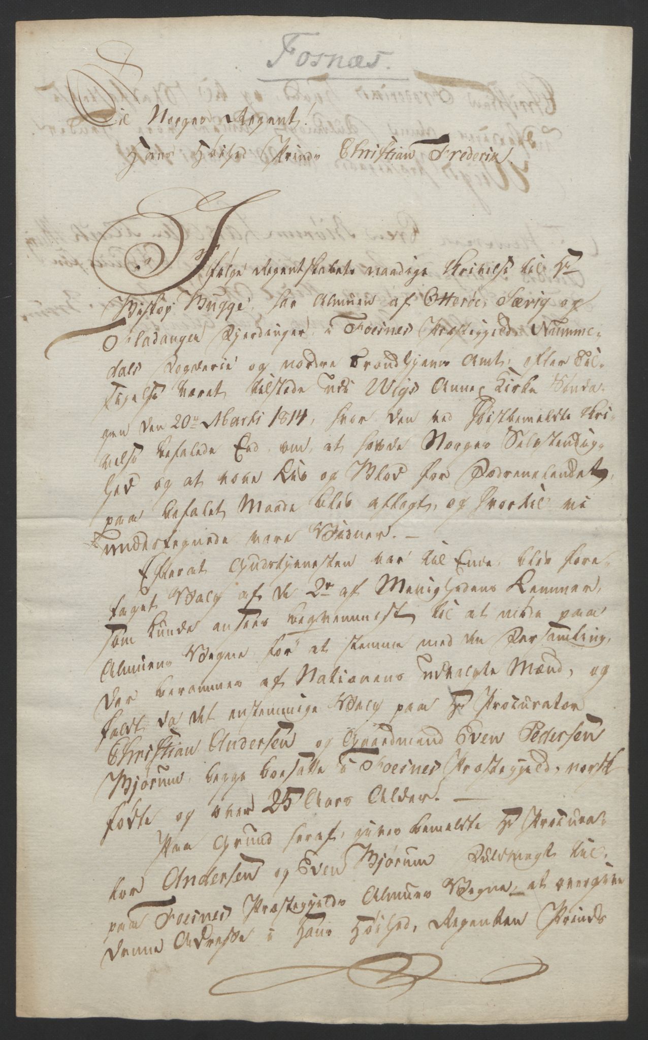Statsrådssekretariatet, RA/S-1001/D/Db/L0008: Fullmakter for Eidsvollsrepresentantene i 1814. , 1814, p. 467