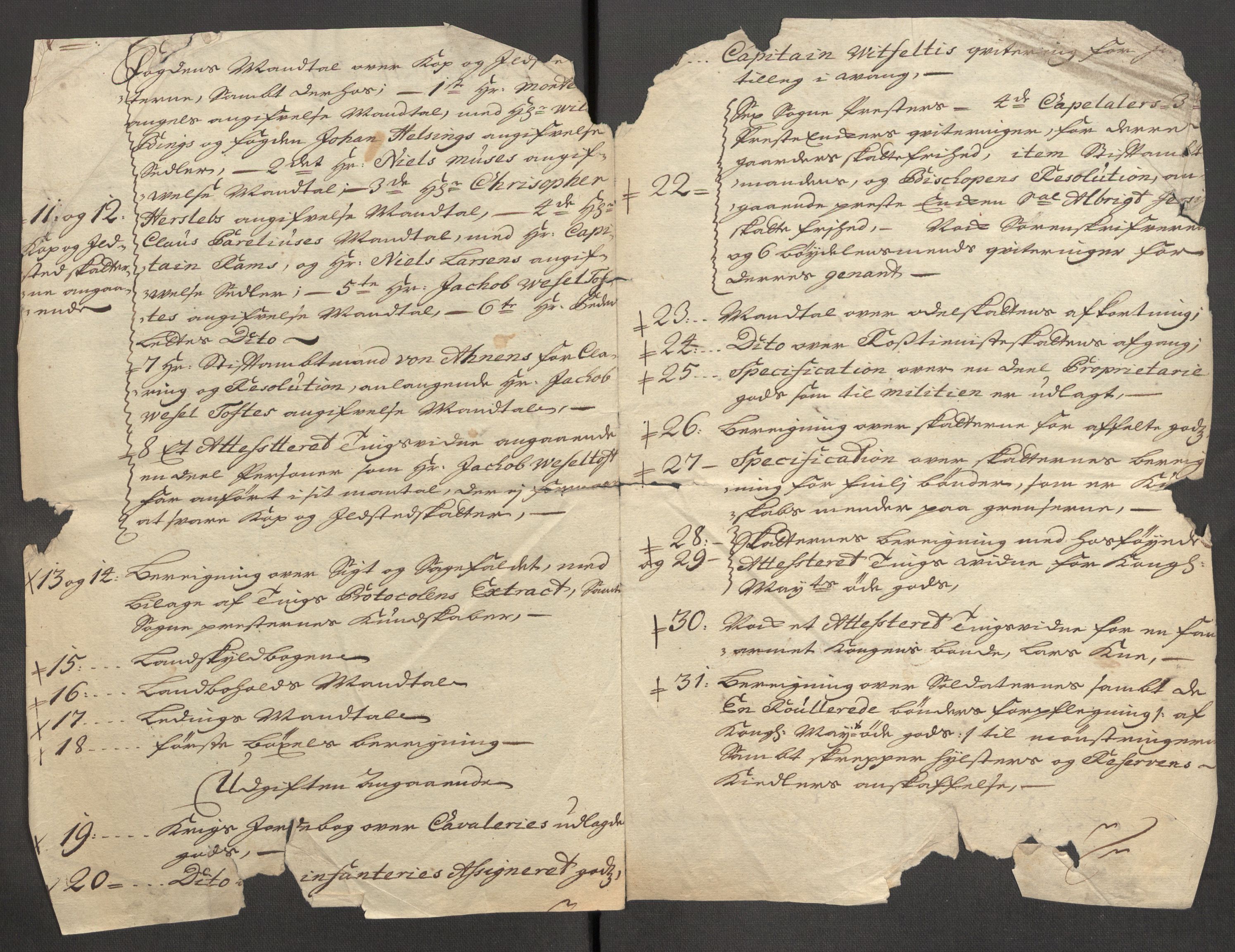 Rentekammeret inntil 1814, Reviderte regnskaper, Fogderegnskap, AV/RA-EA-4092/R63/L4319: Fogderegnskap Inderøy, 1711, p. 23