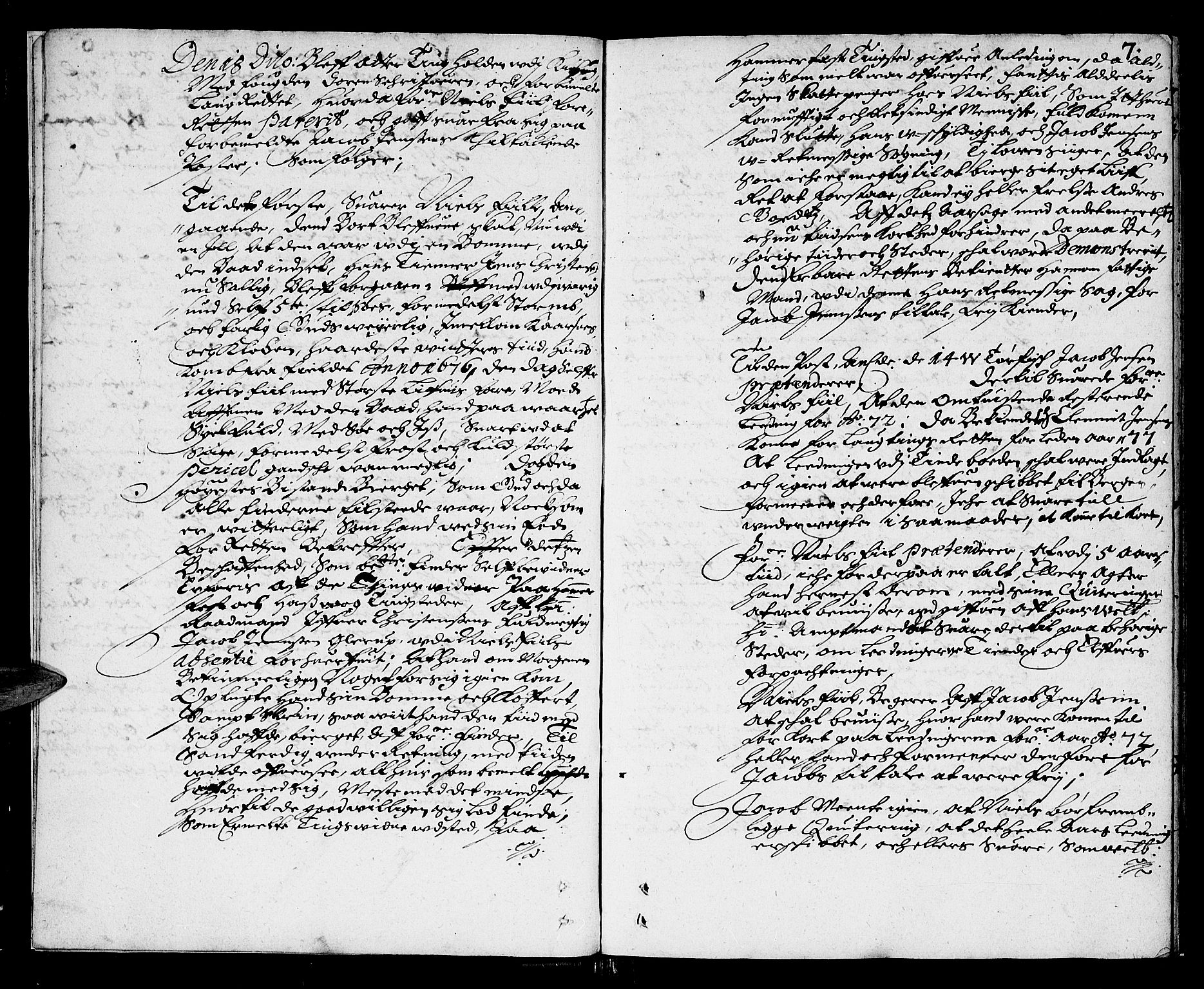 Finnmark sorenskriveri, AV/SATØ-S-0053/F/Fa/L0016: Justisprotokoller, 1678-1679, p. 6b-7a