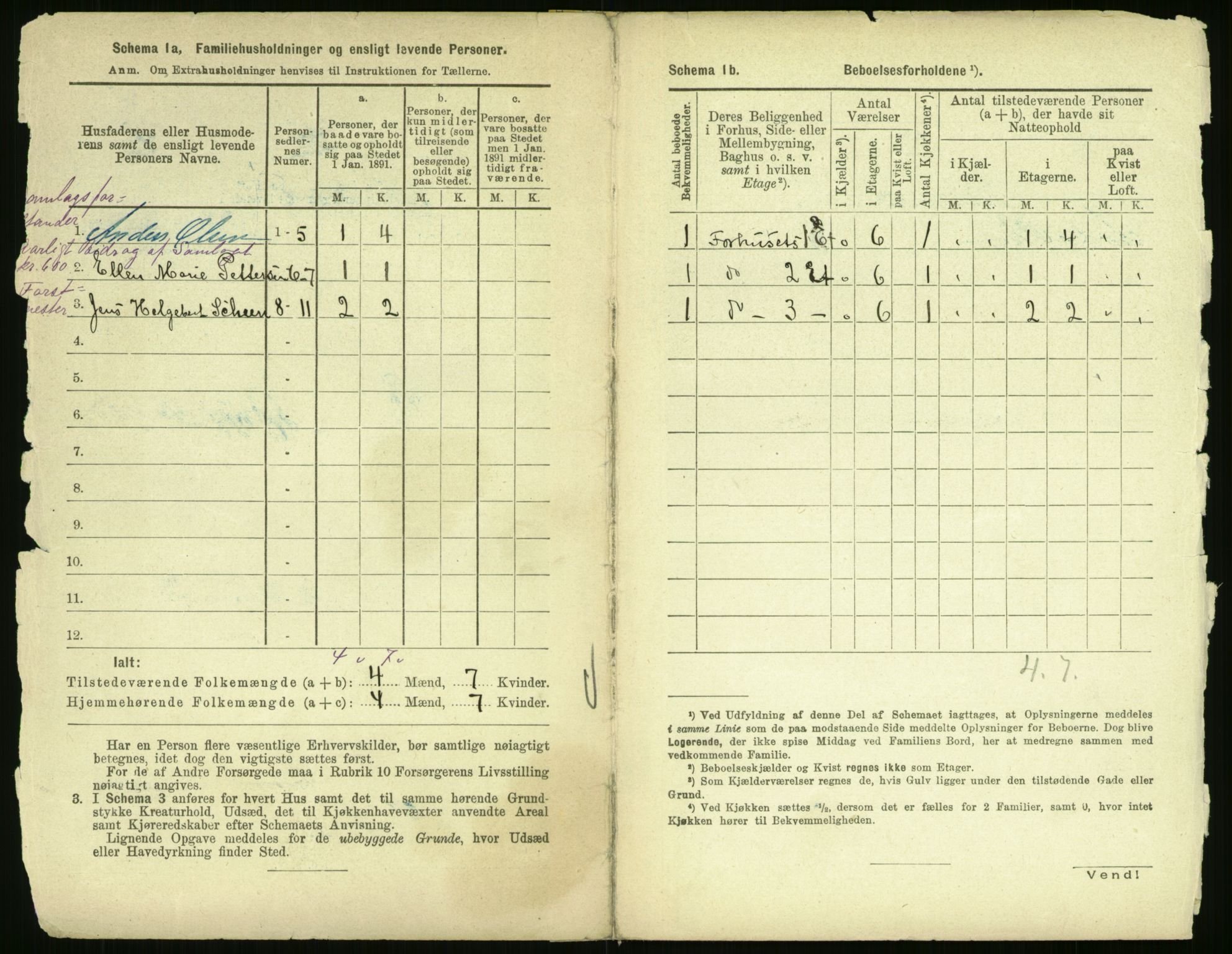 RA, 1891 census for 0301 Kristiania, 1891, p. 21874