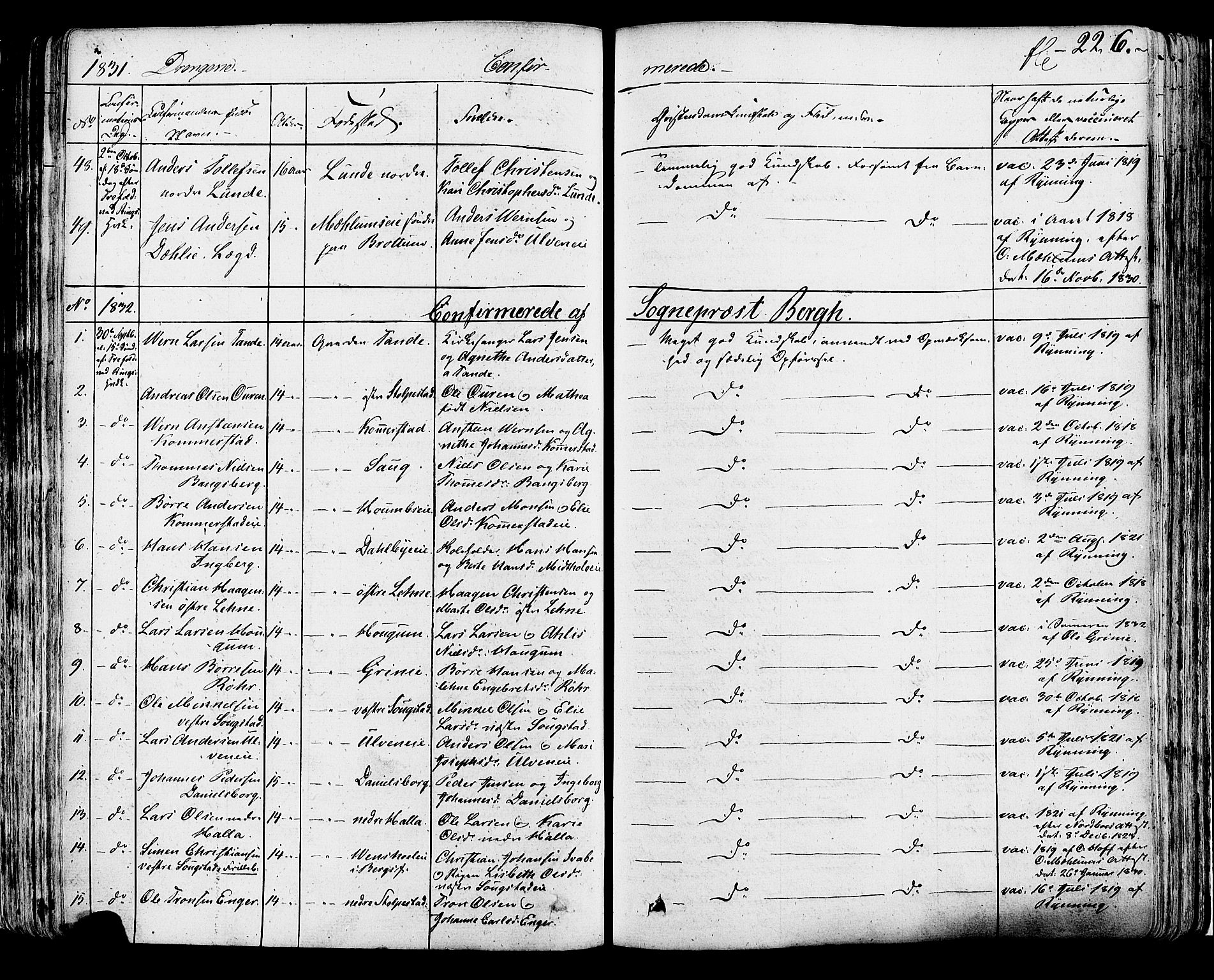 Ringsaker prestekontor, AV/SAH-PREST-014/K/Ka/L0007: Parish register (official) no. 7A, 1826-1837, p. 226