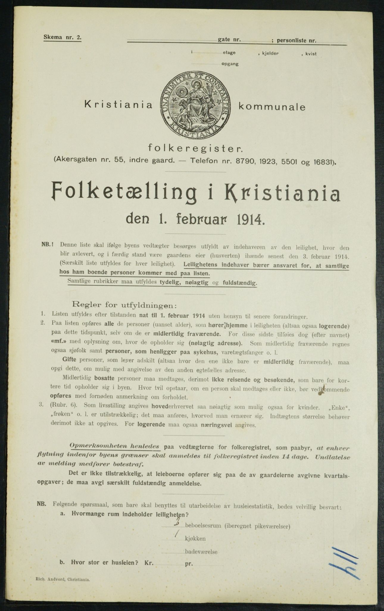 OBA, Municipal Census 1914 for Kristiania, 1914, p. 22127