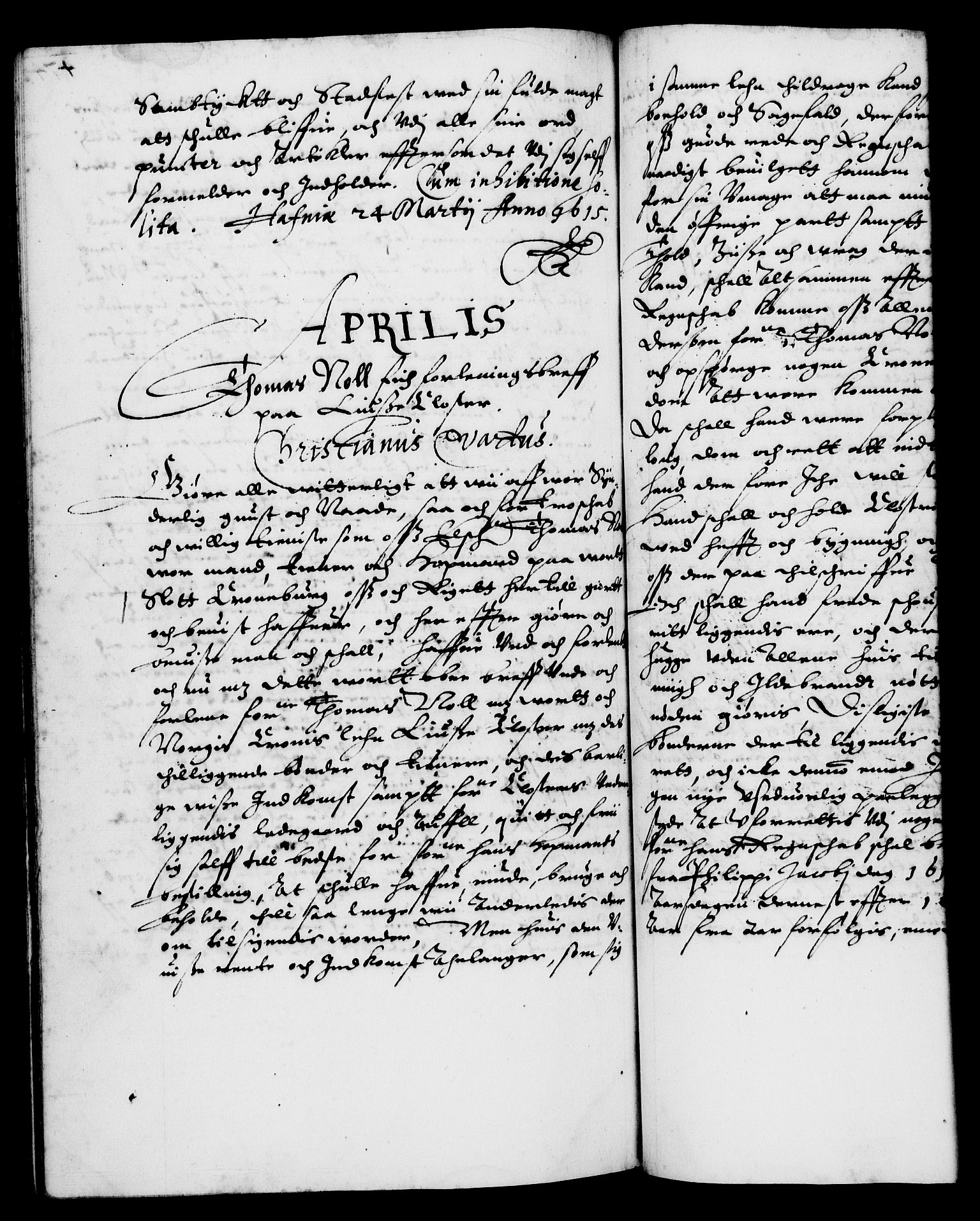 Danske Kanselli 1572-1799, AV/RA-EA-3023/F/Fc/Fca/Fcaa/L0003: Norske registre (mikrofilm), 1596-1616, p. 474b