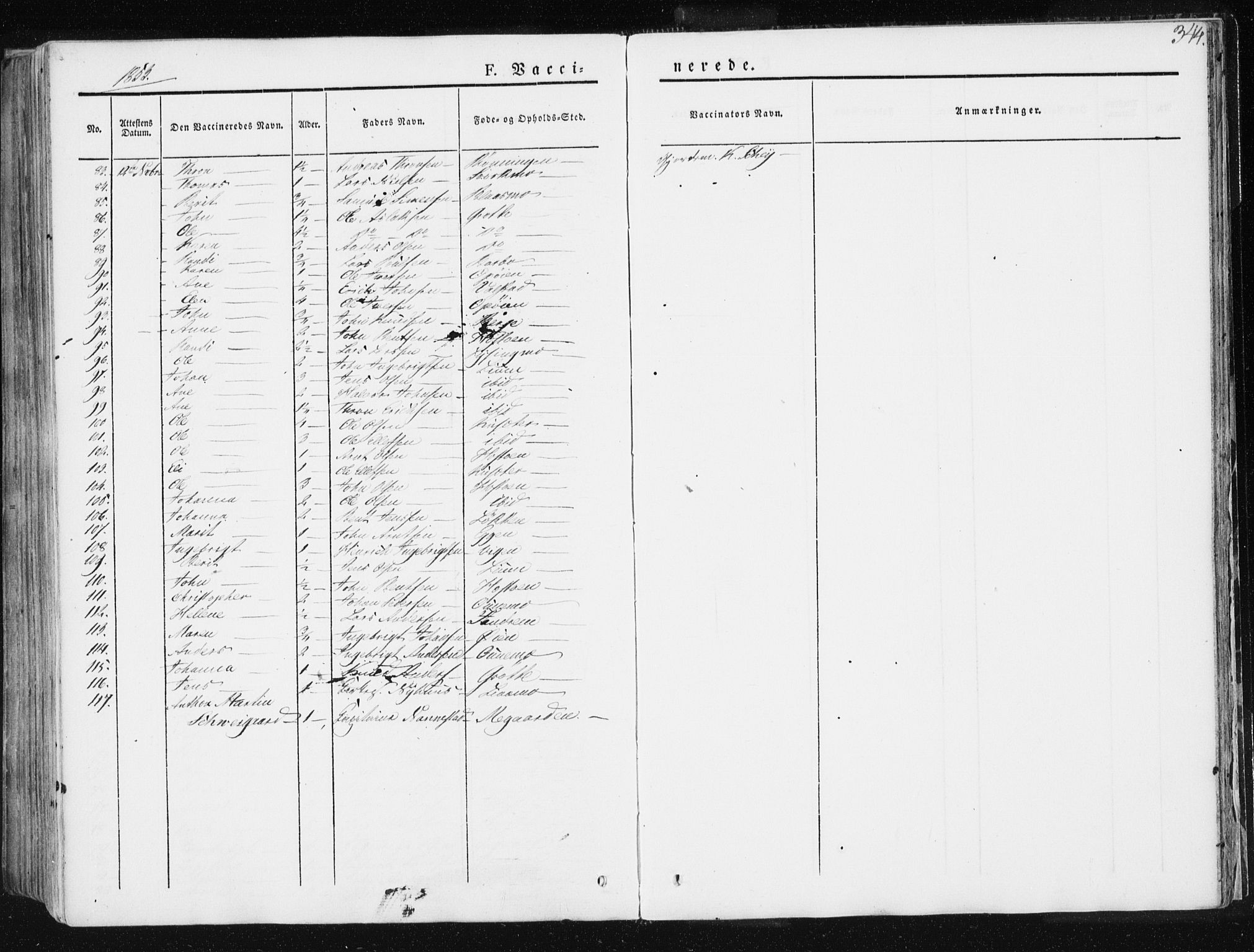 Ministerialprotokoller, klokkerbøker og fødselsregistre - Sør-Trøndelag, AV/SAT-A-1456/668/L0805: Parish register (official) no. 668A05, 1840-1853, p. 344