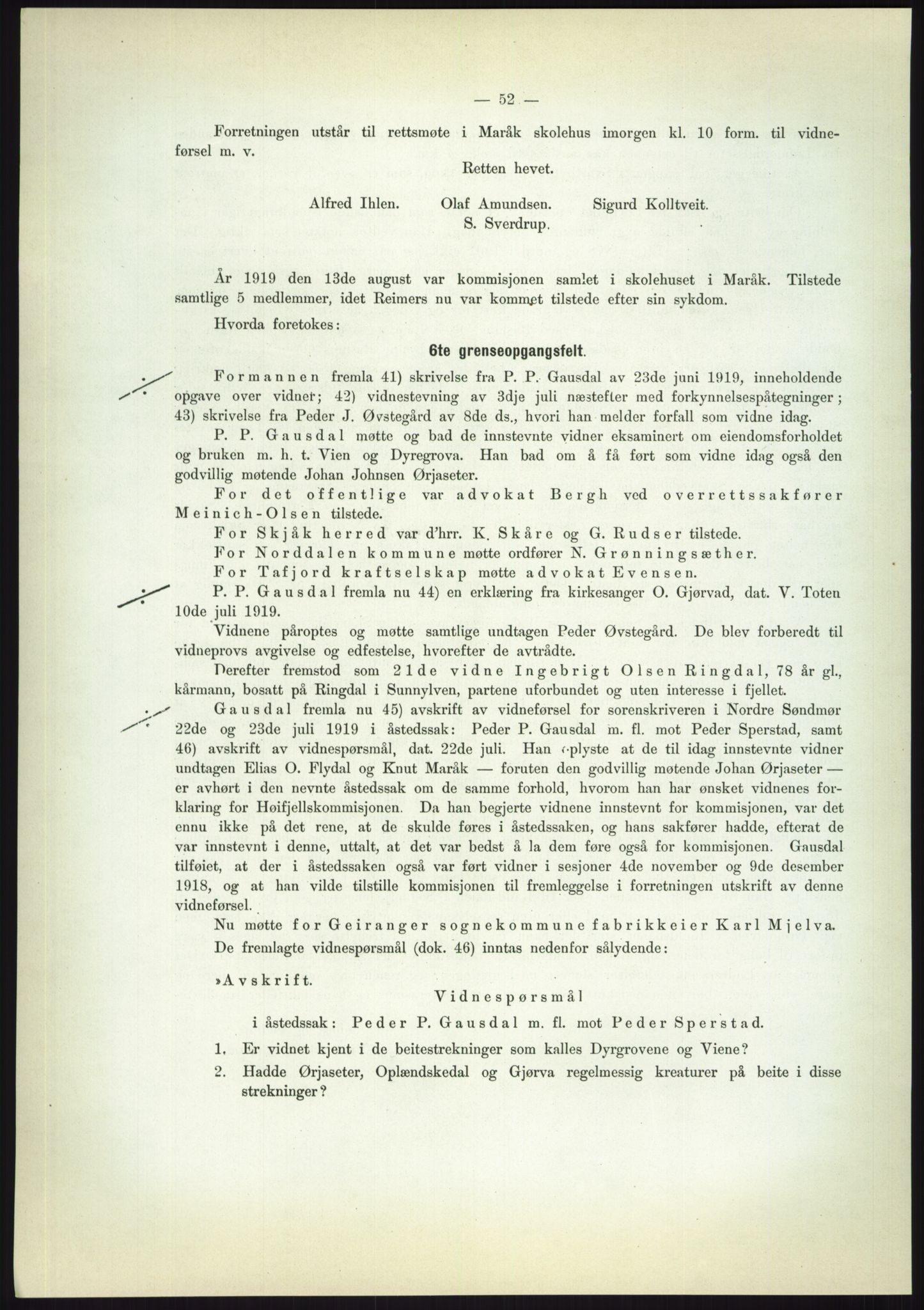 Høyfjellskommisjonen, AV/RA-S-1546/X/Xa/L0001: Nr. 1-33, 1909-1953, p. 2895