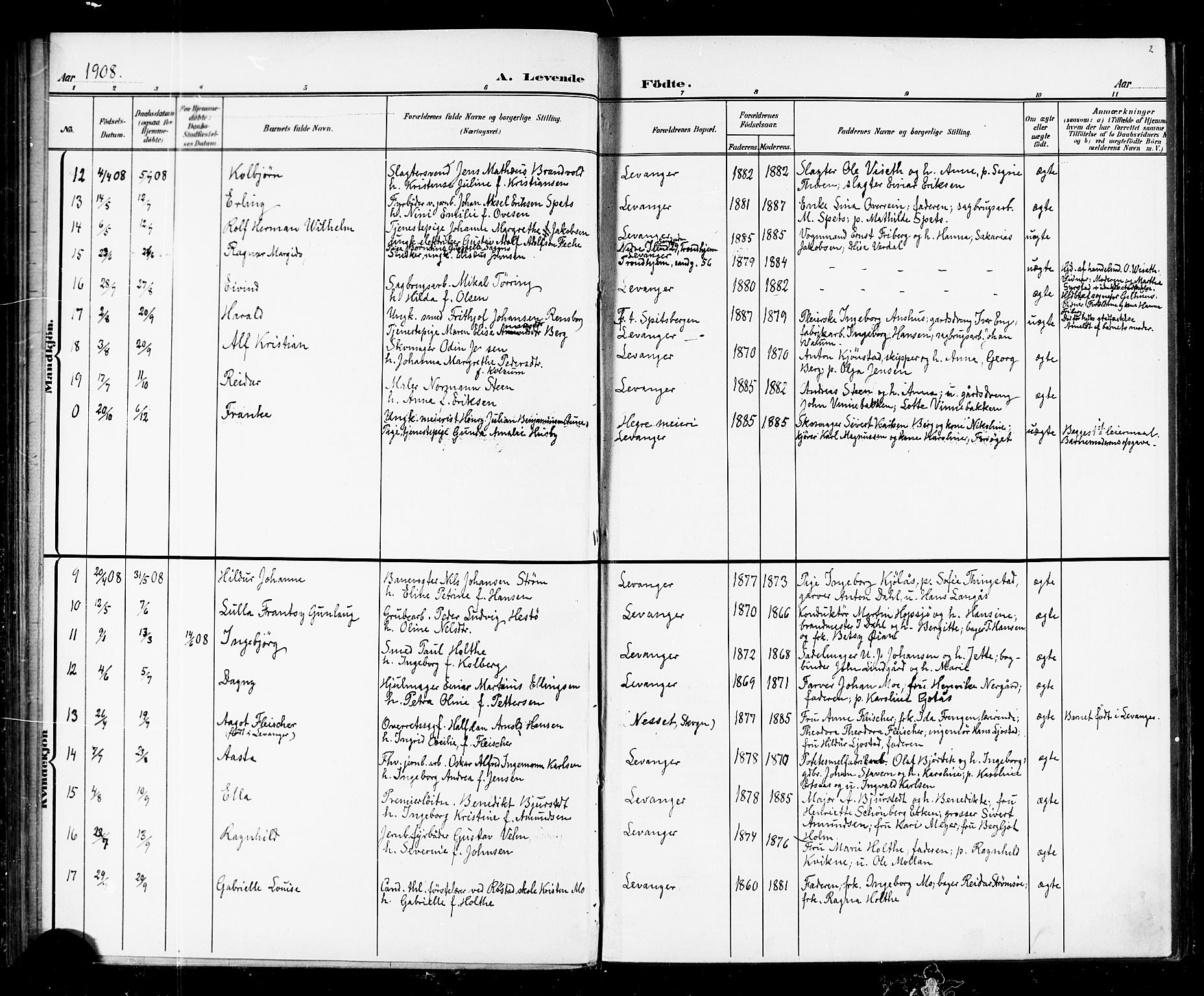 Ministerialprotokoller, klokkerbøker og fødselsregistre - Nord-Trøndelag, SAT/A-1458/720/L0192: Parish register (copy) no. 720C01, 1880-1917, p. 46c