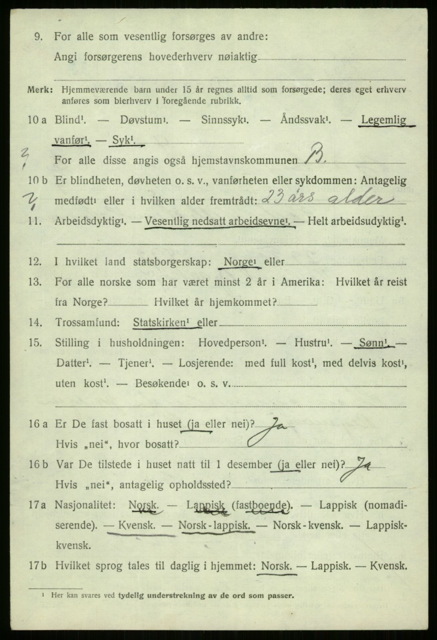SATØ, 1920 census for Bjarkøy, 1920, p. 2686