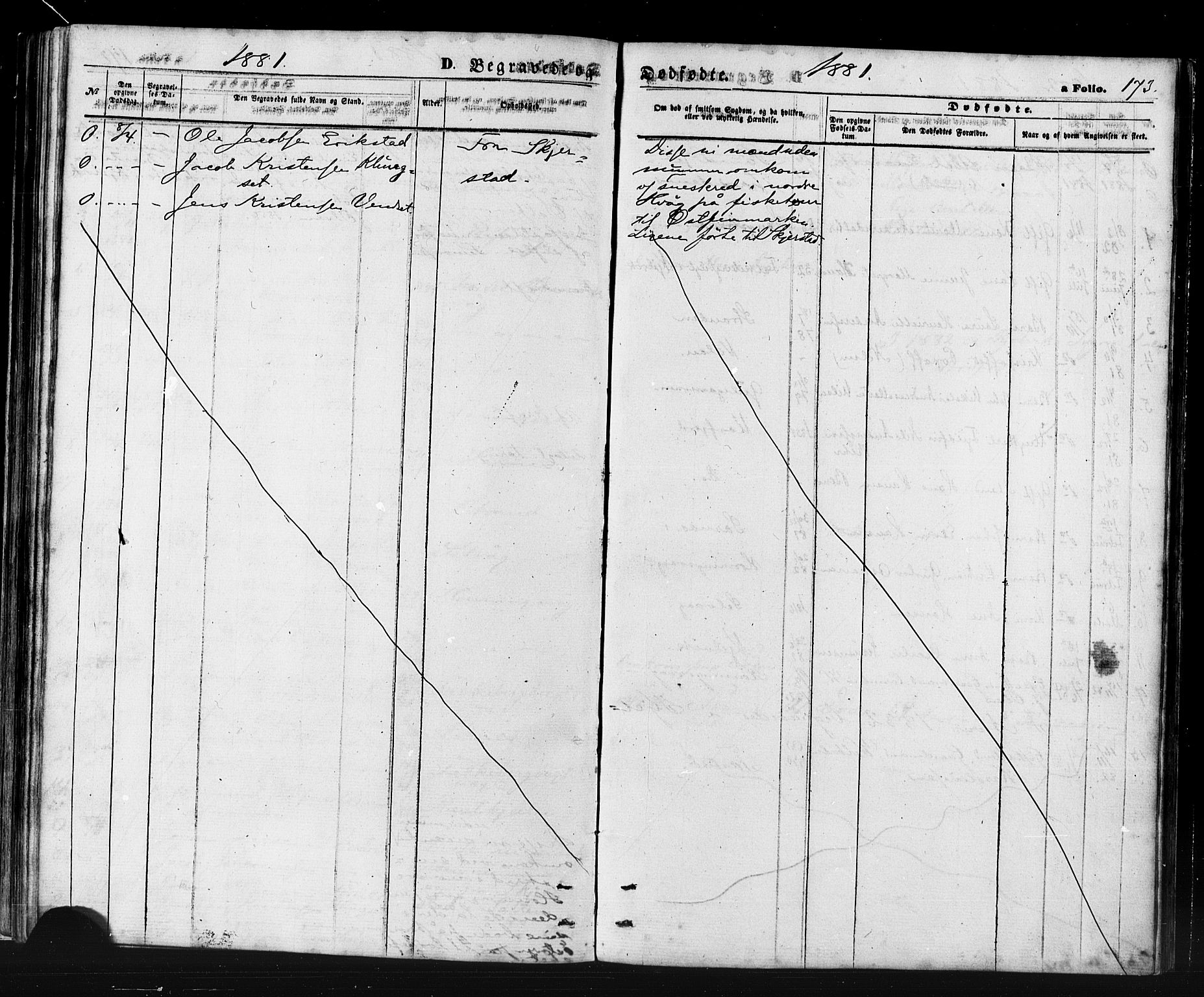 Måsøy sokneprestkontor, AV/SATØ-S-1348/H/Ha/L0006kirke: Parish register (official) no. 6, 1861-1886, p. 173