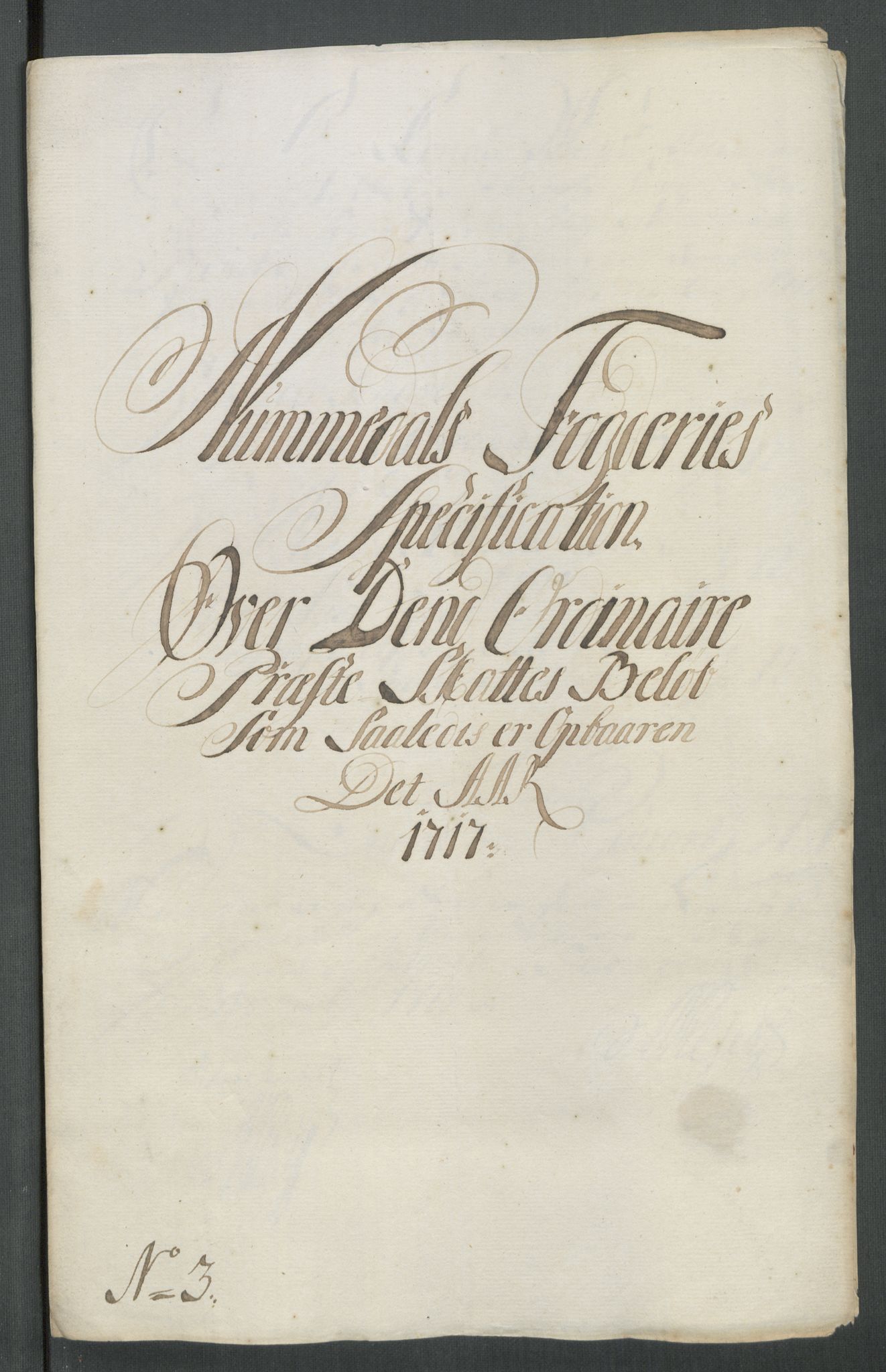 Rentekammeret inntil 1814, Reviderte regnskaper, Fogderegnskap, RA/EA-4092/R64/L4438: Fogderegnskap Namdal, 1717, p. 97