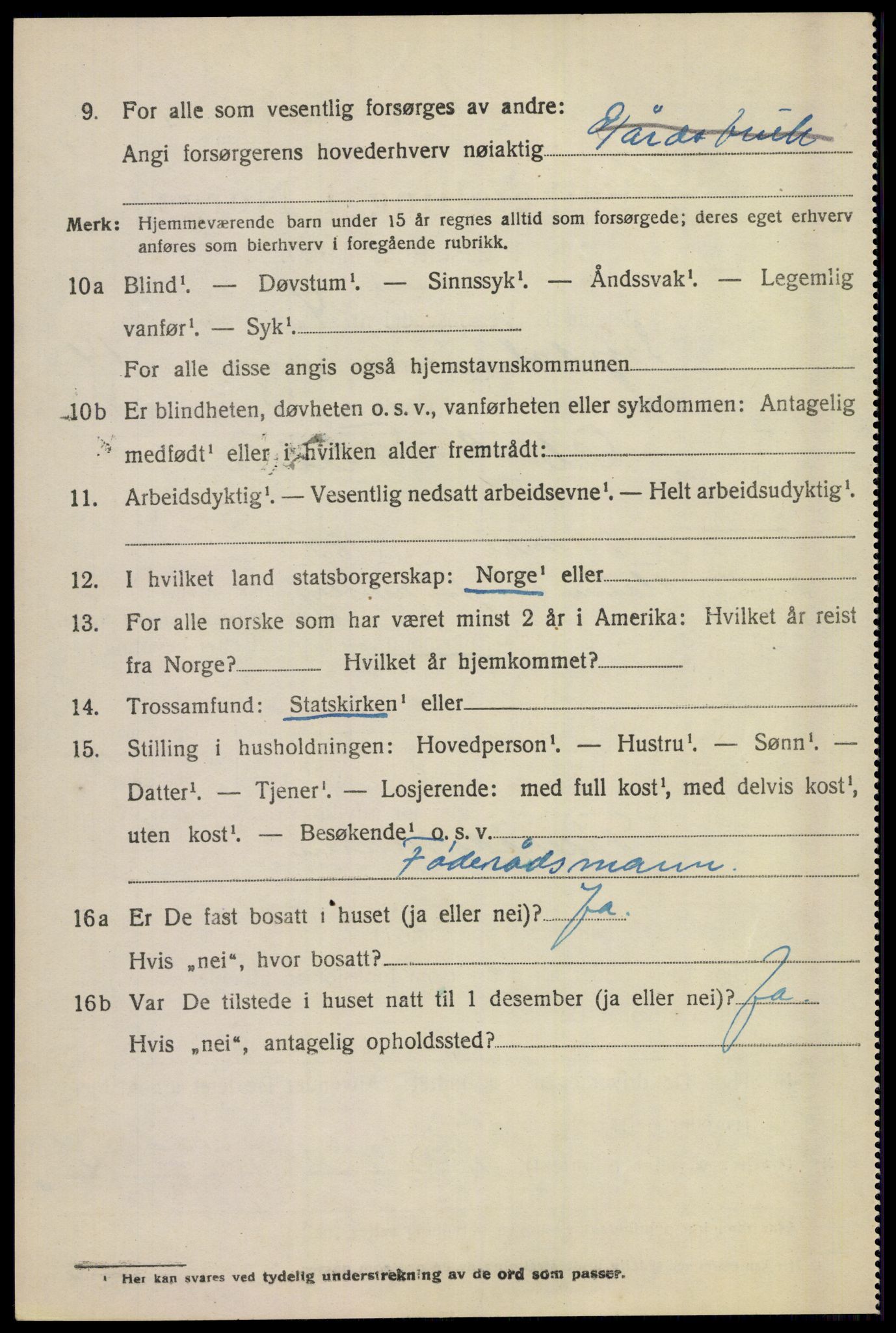 SAKO, 1920 census for Sigdal, 1920, p. 8977