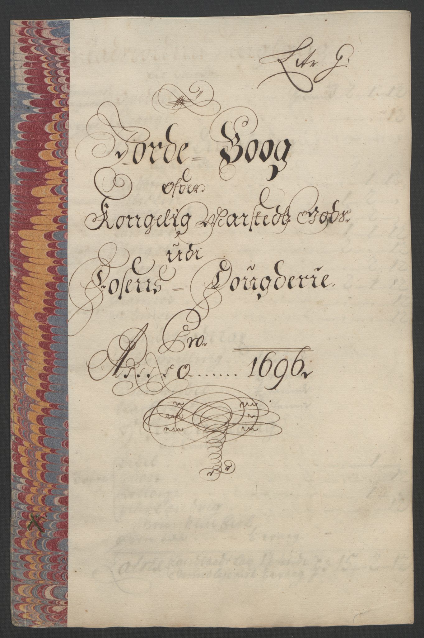 Rentekammeret inntil 1814, Reviderte regnskaper, Fogderegnskap, RA/EA-4092/R57/L3851: Fogderegnskap Fosen, 1695-1696, p. 253