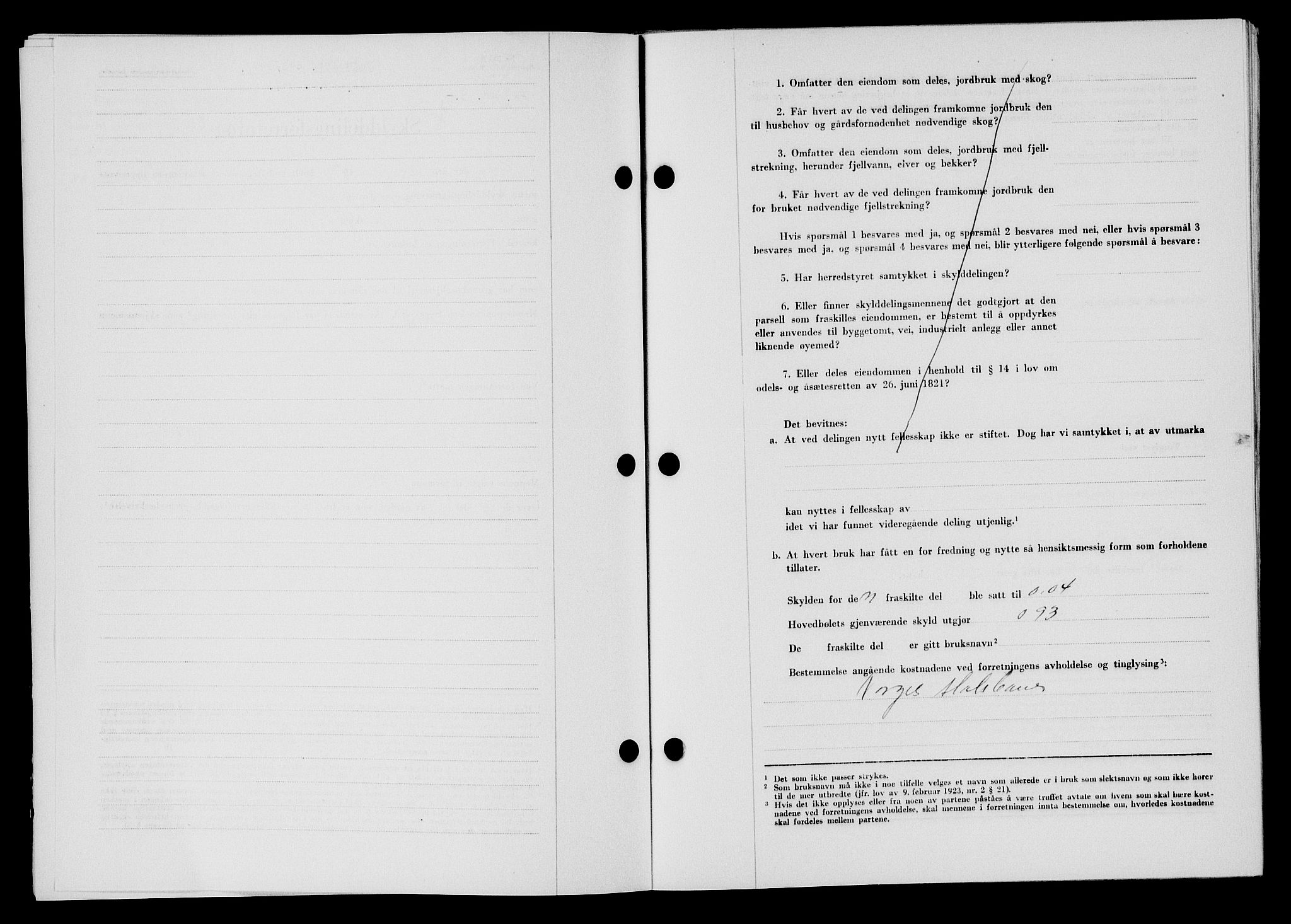 Flekkefjord sorenskriveri, AV/SAK-1221-0001/G/Gb/Gba/L0062: Mortgage book no. A-10, 1947-1947, Diary no: : 648/1947