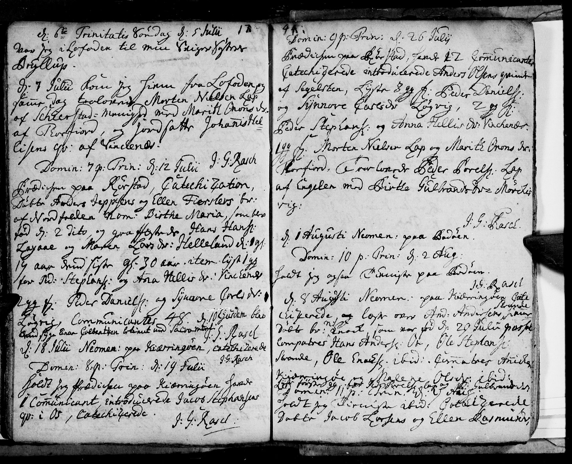 Ministerialprotokoller, klokkerbøker og fødselsregistre - Nordland, AV/SAT-A-1459/853/L0765: Parish register (official) no. 853A04, 1715-1745