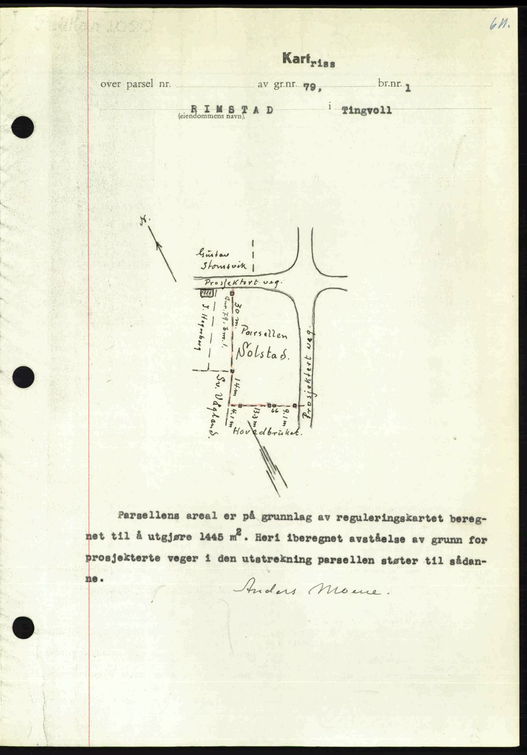 Nordmøre sorenskriveri, AV/SAT-A-4132/1/2/2Ca: Mortgage book no. A107, 1947-1948, Diary no: : 326/1948