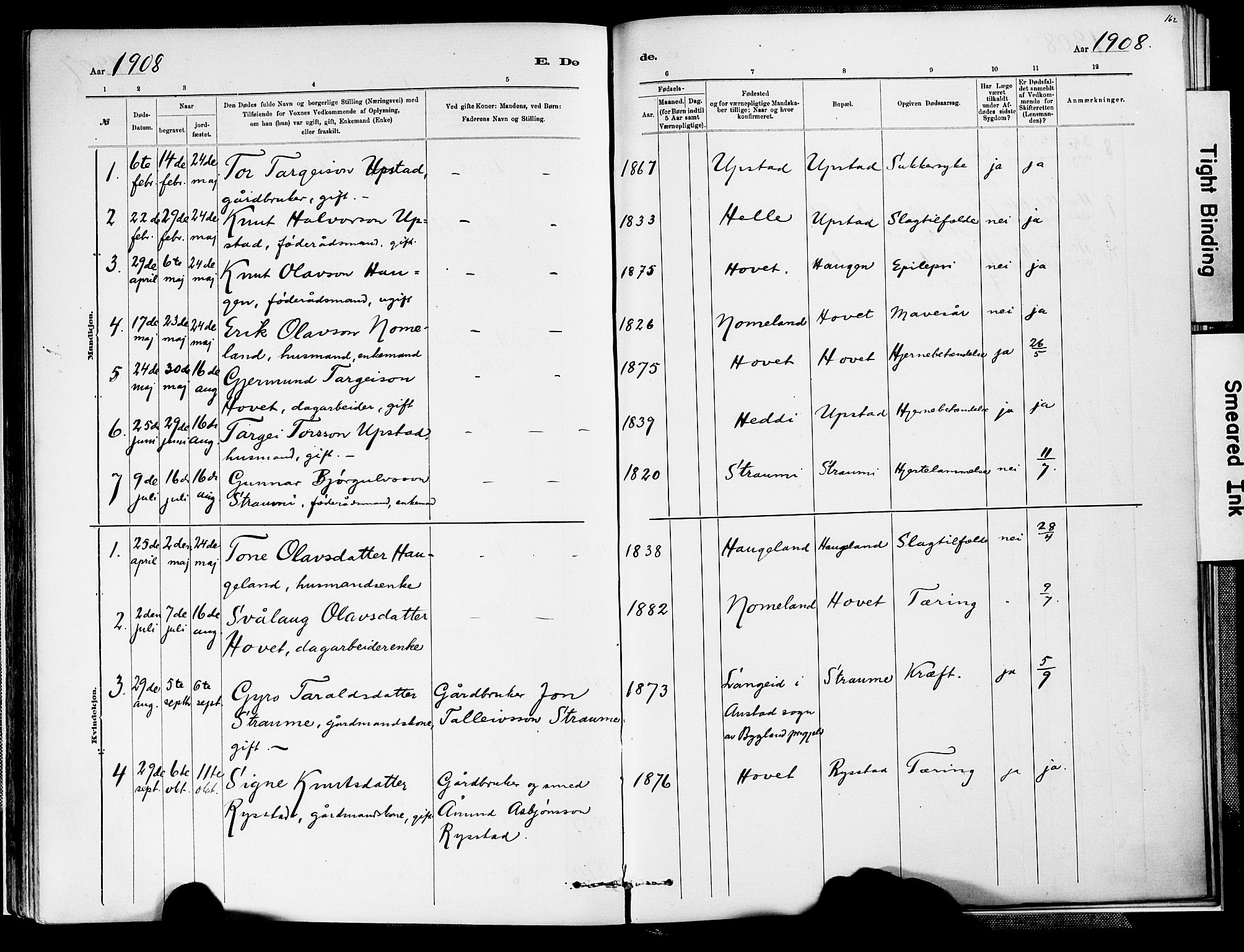 Valle sokneprestkontor, SAK/1111-0044/F/Fa/Fab/L0001: Parish register (official) no. A 1, 1882-1910, p. 163