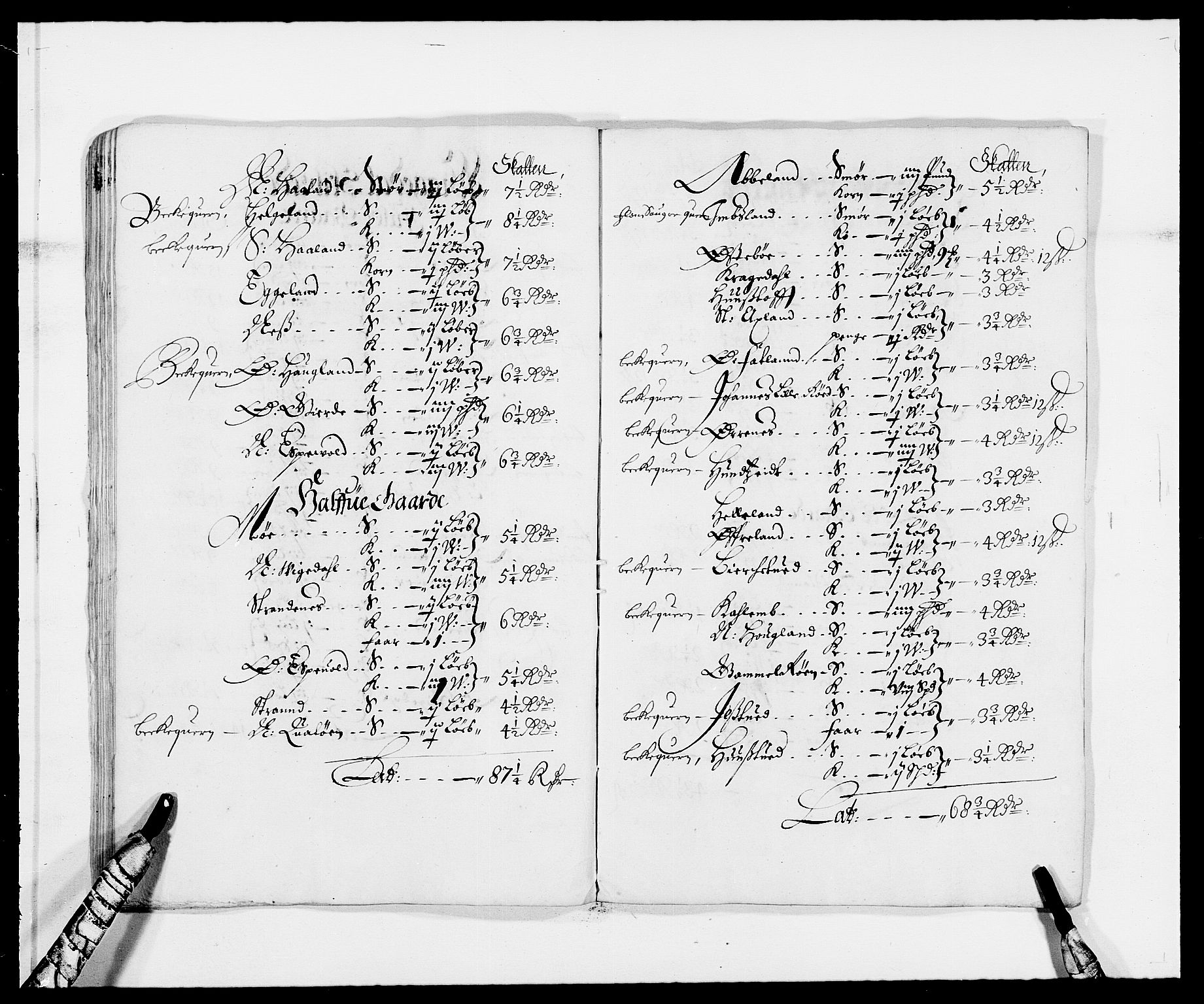 Rentekammeret inntil 1814, Reviderte regnskaper, Fogderegnskap, AV/RA-EA-4092/R47/L2844: Fogderegnskap Ryfylke, 1672-1673, p. 67