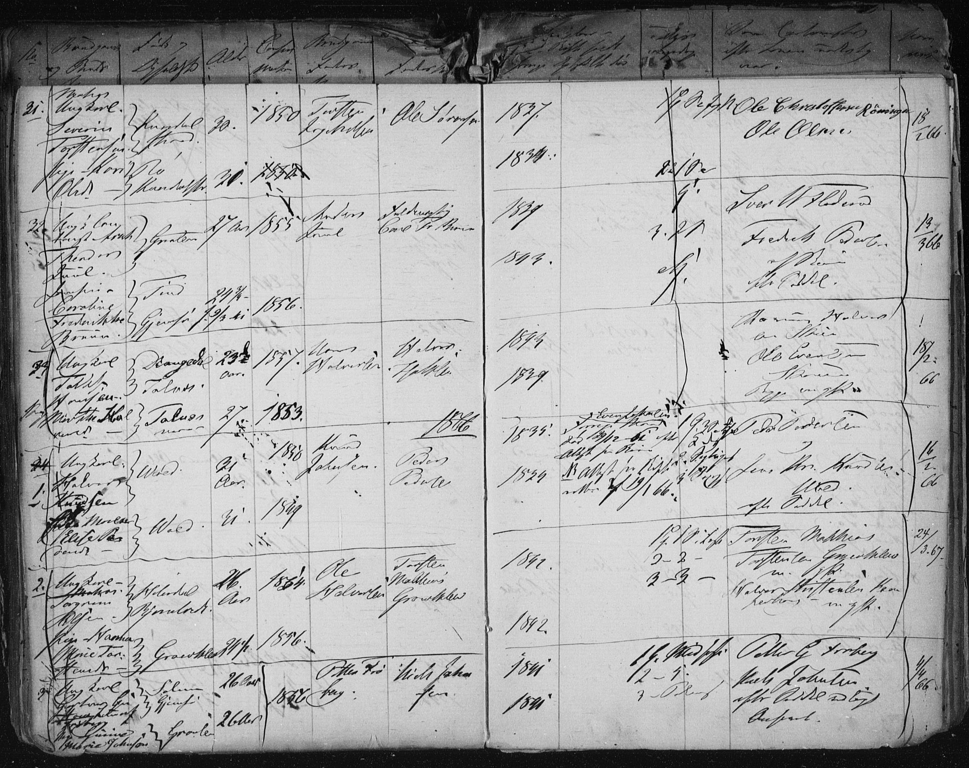 Solum kirkebøker, SAKO/A-306/H/Ha/L0001: Banns register no. I 1, 1846-1879