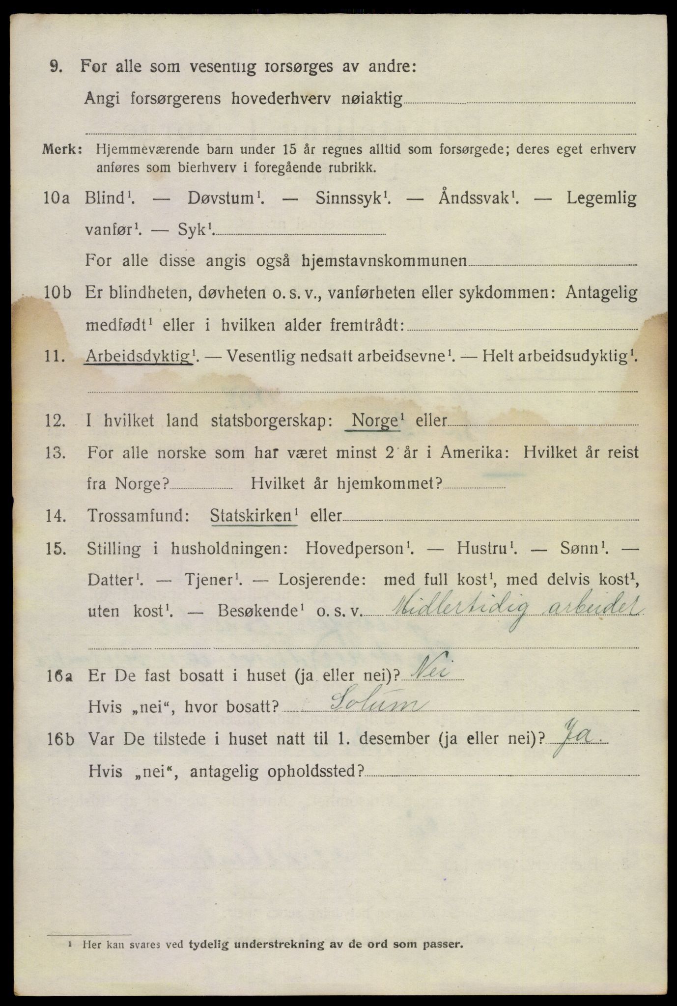 SAKO, 1920 census for Holla, 1920, p. 7512