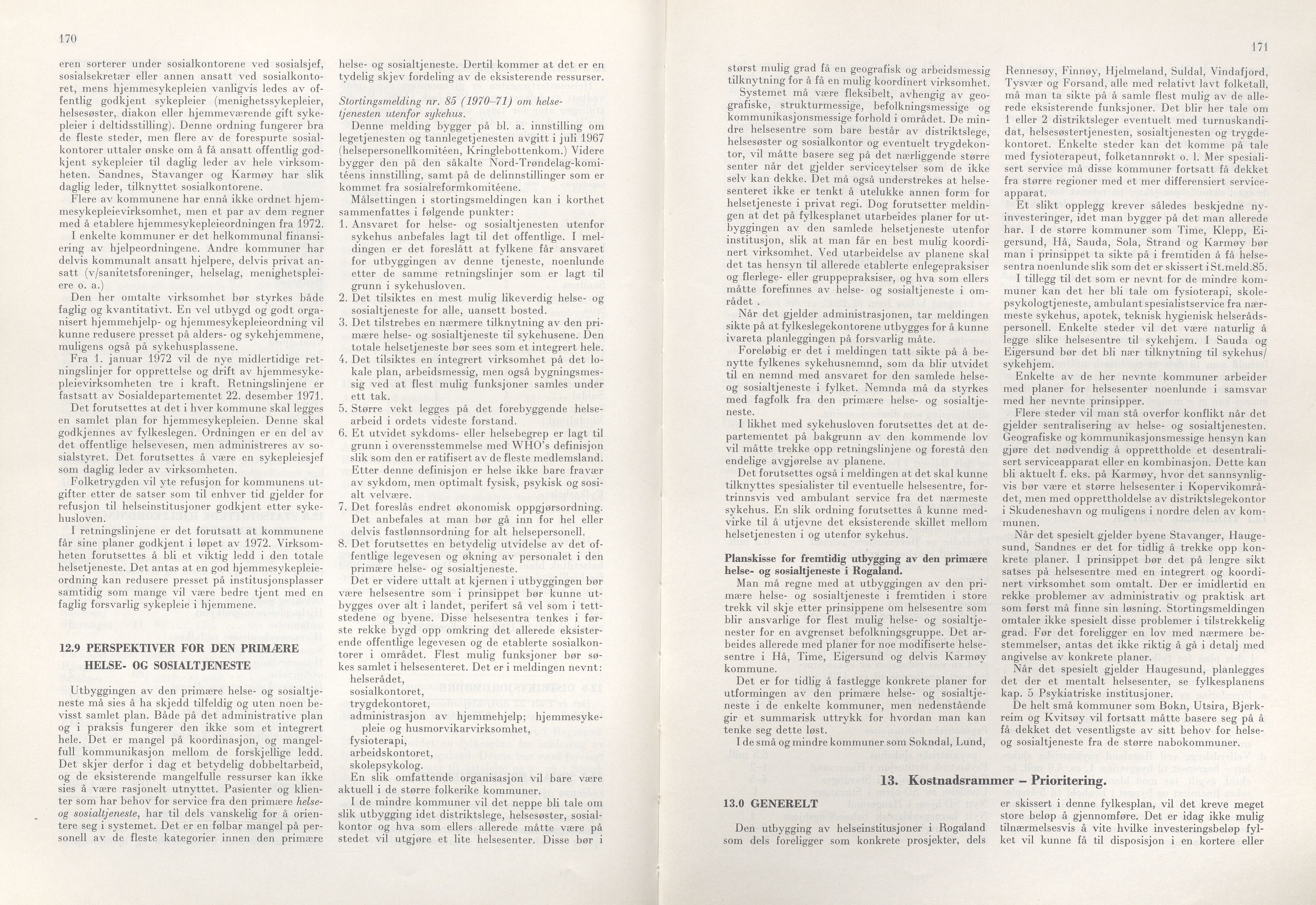 Rogaland fylkeskommune - Fylkesrådmannen , IKAR/A-900/A/Aa/Aaa/L0092: Møtebok , 1972, p. 170-171