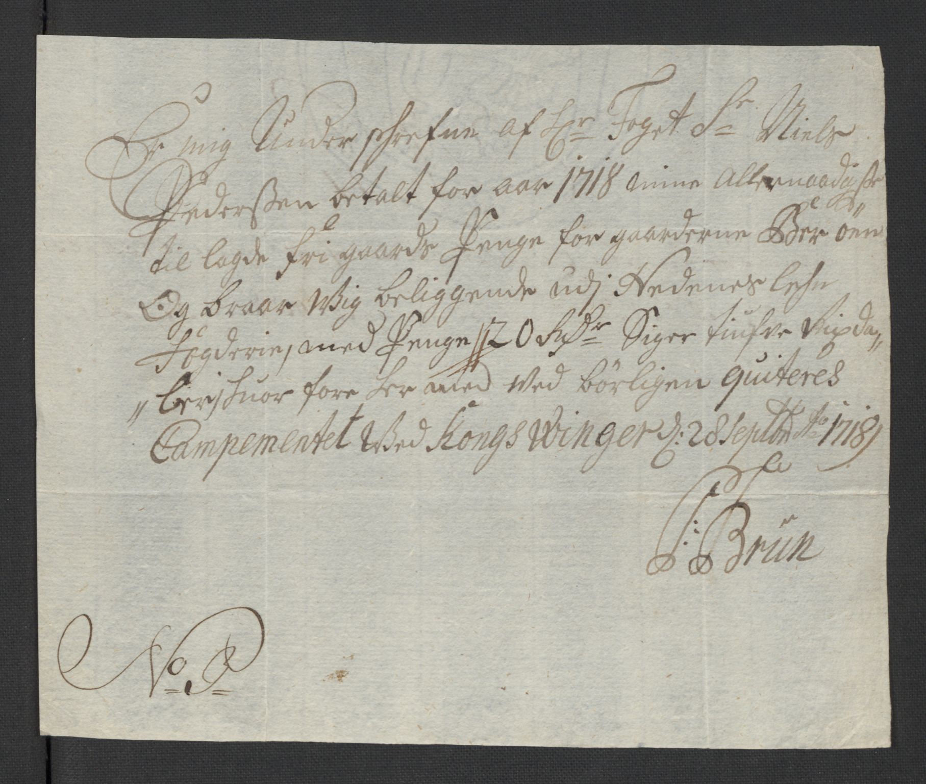 Rentekammeret inntil 1814, Reviderte regnskaper, Fogderegnskap, AV/RA-EA-4092/R39/L2327: Fogderegnskap Nedenes, 1718, p. 232