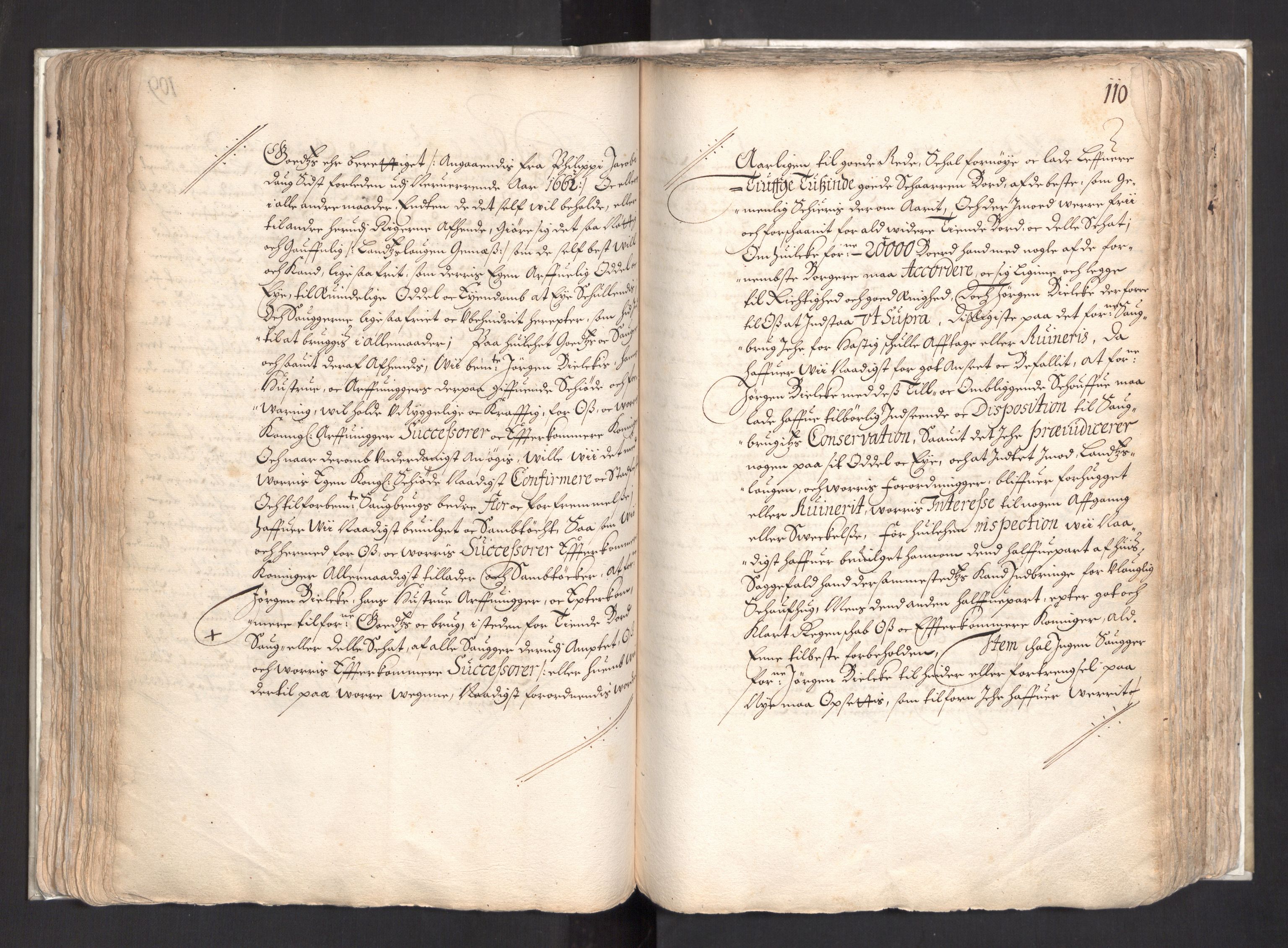 Rentekammeret, Kammerkanselliet, AV/RA-EA-3111/G/Gg/Ggj/Ggja/L0003: Skjøtebok Oa (13), 1661-1669, p. 114