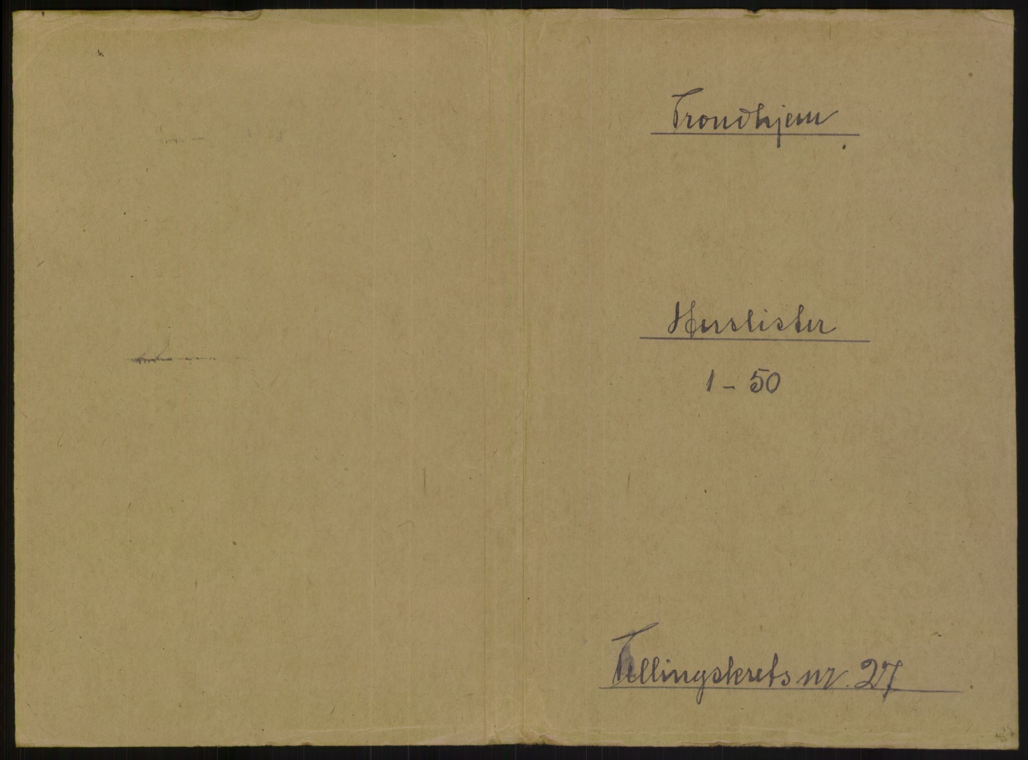RA, 1891 census for 1601 Trondheim, 1891, p. 1882