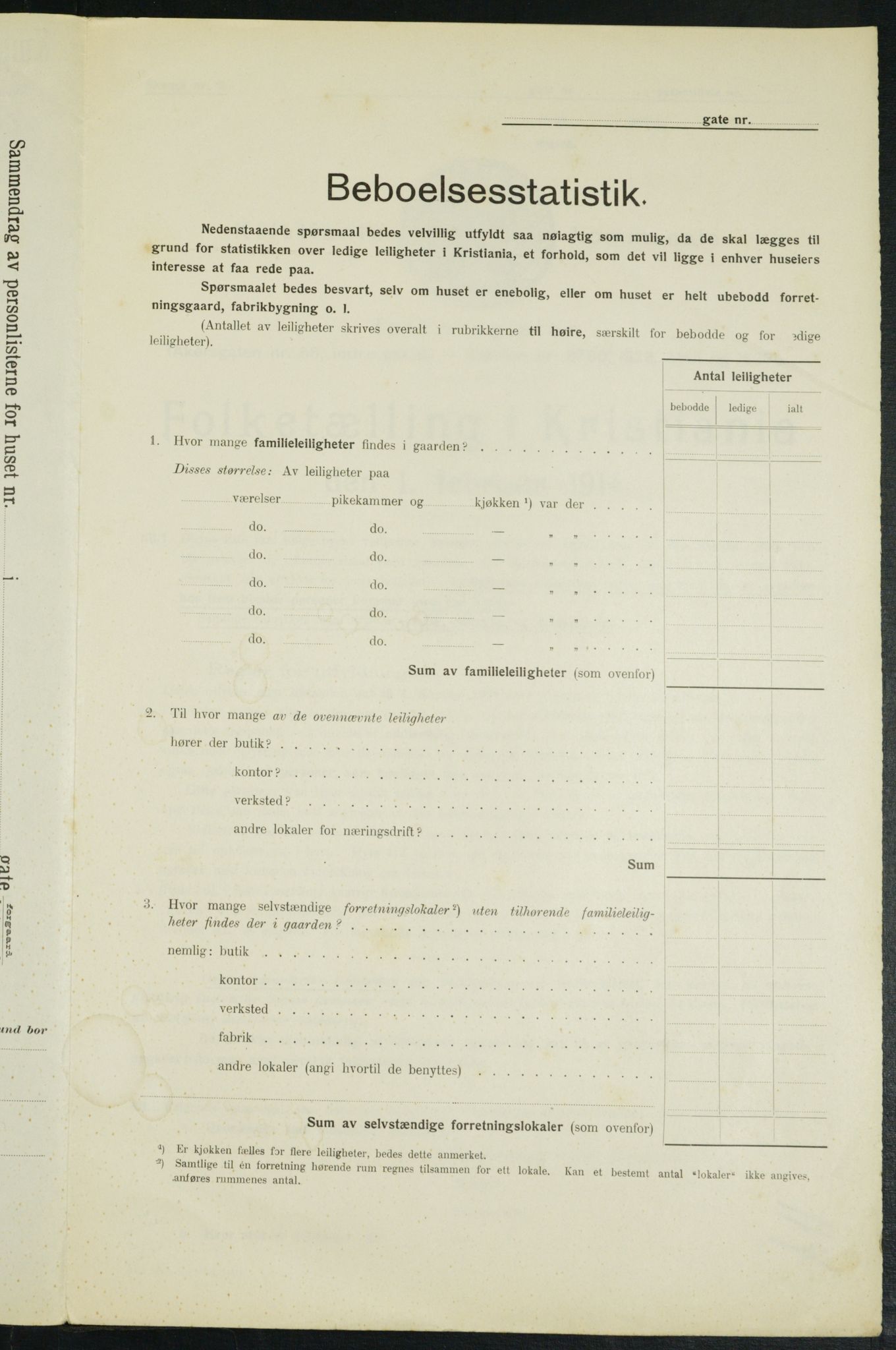 OBA, Municipal Census 1914 for Kristiania, 1914, p. 22126