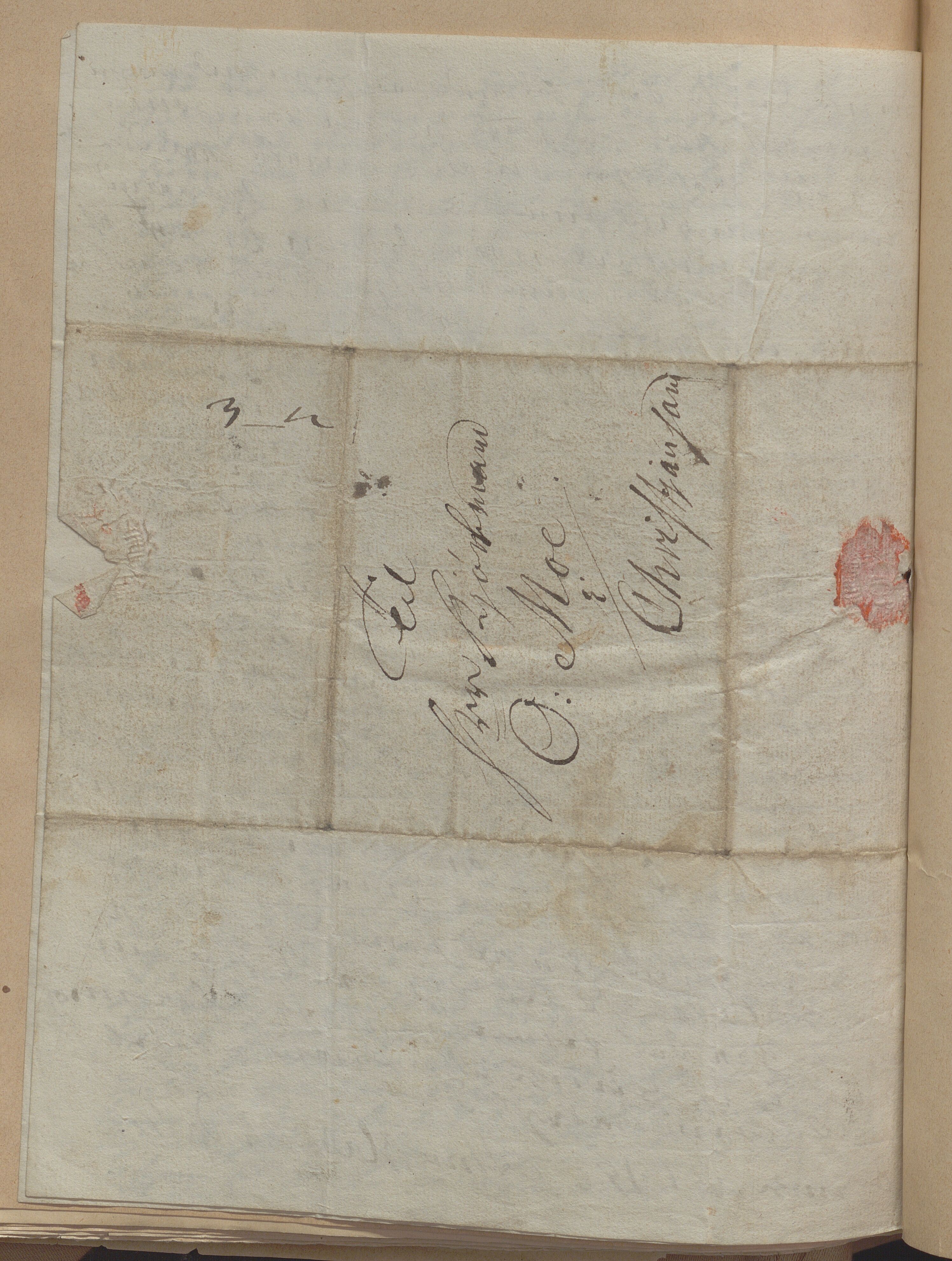 Heggtveitsamlingen, TMF/A-1007/H/L0050: Innbundne brev, Ms A, med innlagt registratur. , 1800-1850