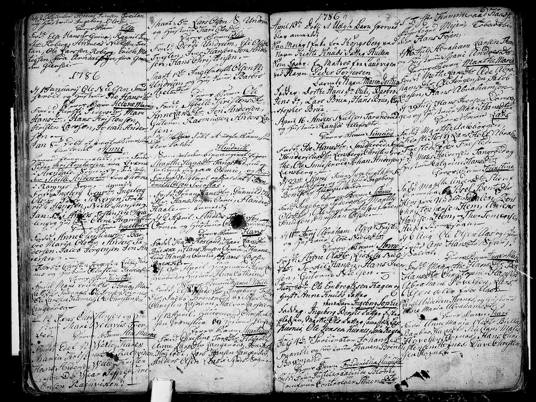Sem kirkebøker, AV/SAKO-A-5/F/Fa/L0002: Parish register (official) no. I 2, 1764-1798, p. 53