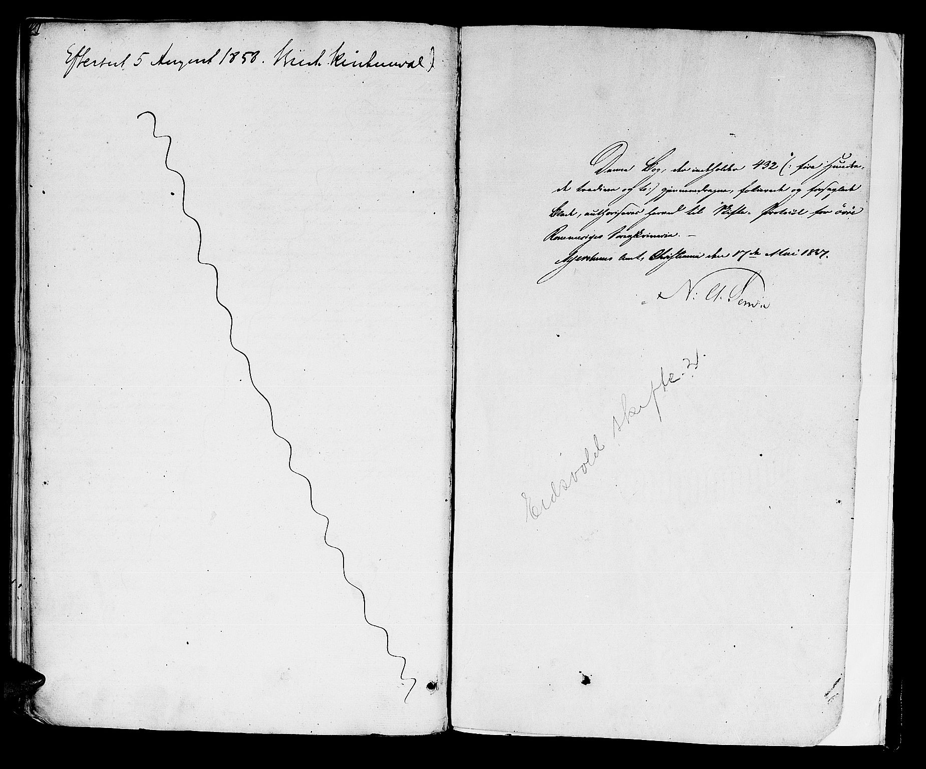Øvre Romerike sorenskriveri, SAO/A-10649/H/Hb/L0025: Skifteprotokoll nr. 25, 1837-1865