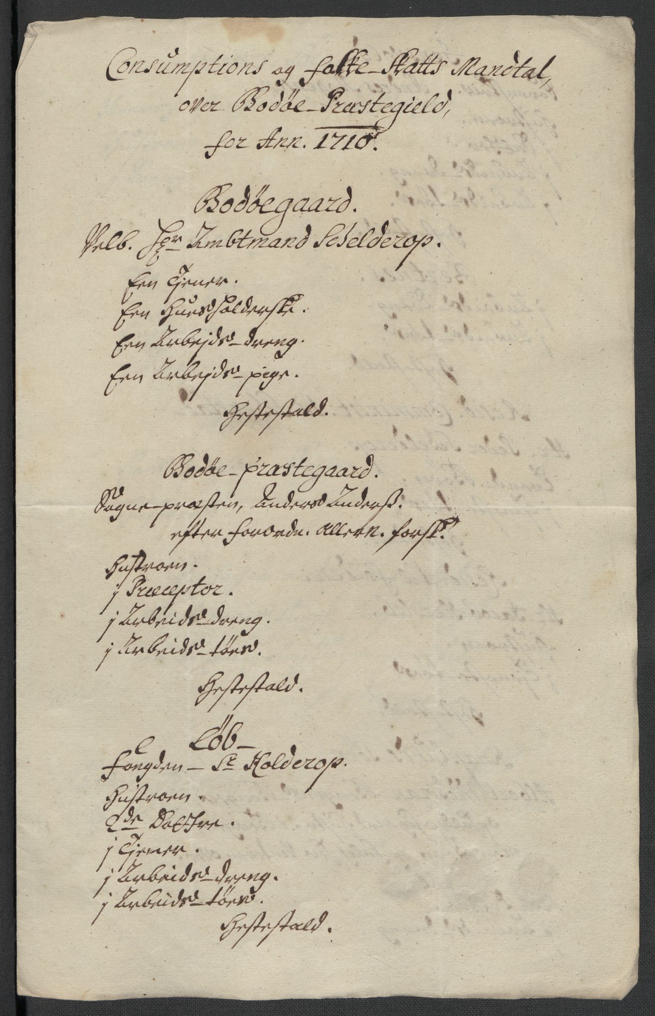 Rentekammeret inntil 1814, Reviderte regnskaper, Fogderegnskap, RA/EA-4092/R66/L4581: Fogderegnskap Salten, 1707-1710, p. 479