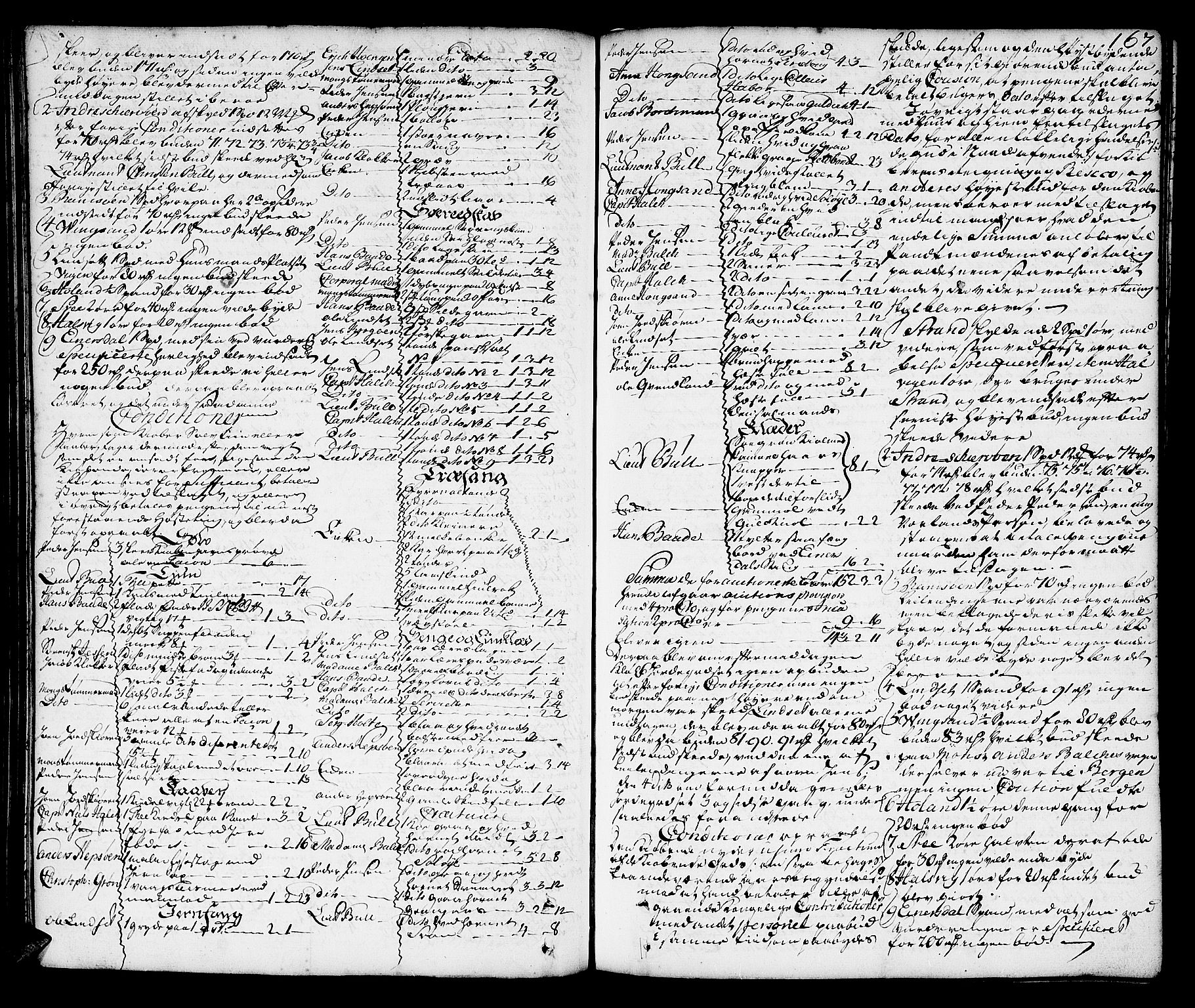 Fosen sorenskriveri, AV/SAT-A-1107/1/3/3A/L0009: Skifteprotokoll nr. 9a, 1751-1763, p. 166b-167a