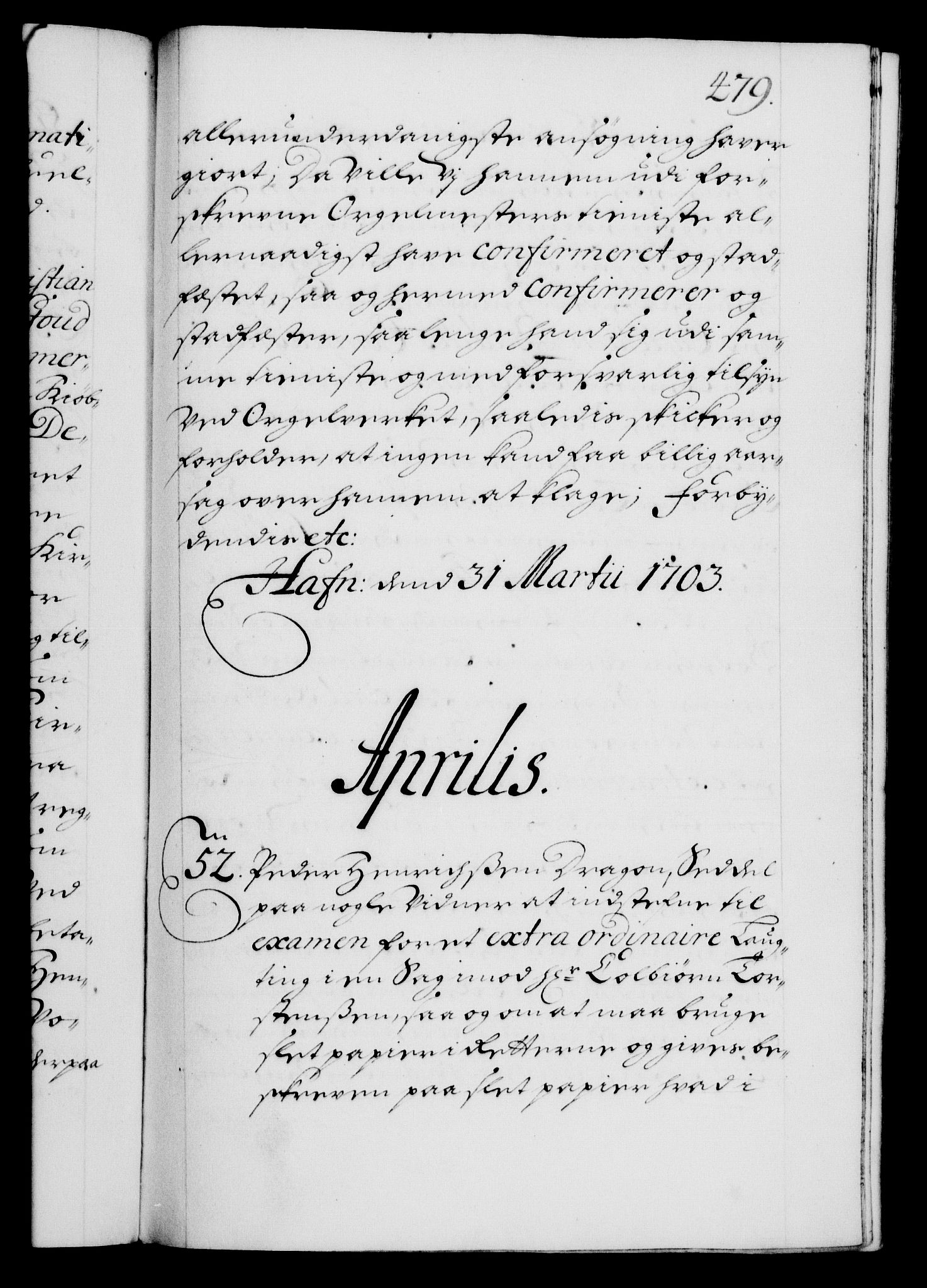 Danske Kanselli 1572-1799, RA/EA-3023/F/Fc/Fca/Fcaa/L0018: Norske registre, 1699-1703, p. 479a