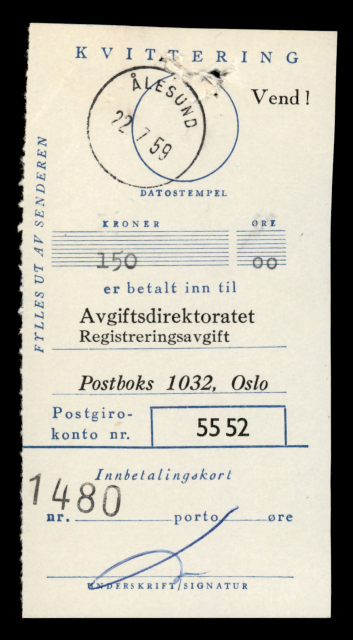 Møre og Romsdal vegkontor - Ålesund trafikkstasjon, AV/SAT-A-4099/F/Fe/L0006: Registreringskort for kjøretøy T 547 - T 650, 1927-1998, p. 1653