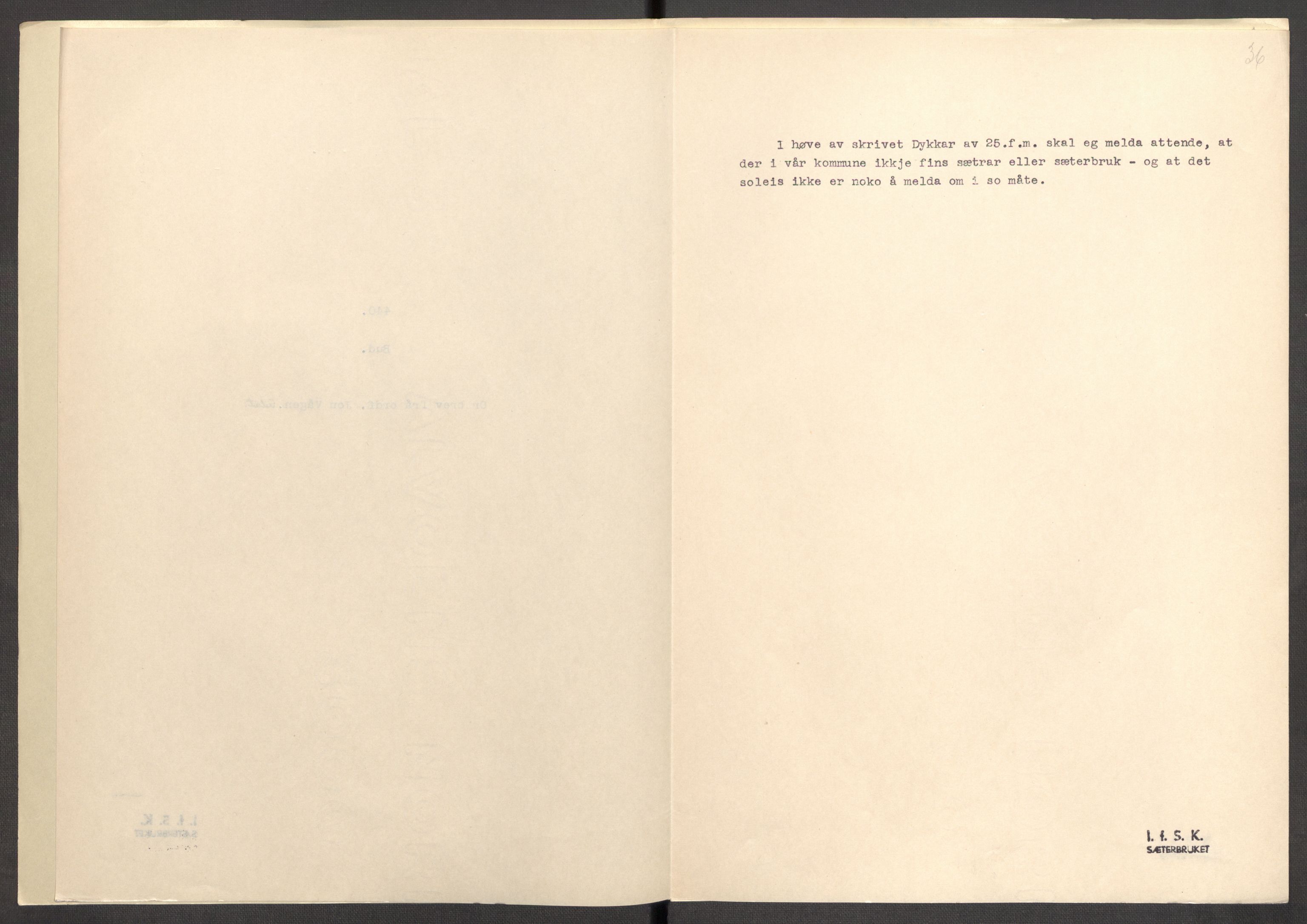 Instituttet for sammenlignende kulturforskning, AV/RA-PA-0424/F/Fc/L0013/0001: Eske B13: / Møre og Romsdal (perm XXXV), 1933-1938, p. 36