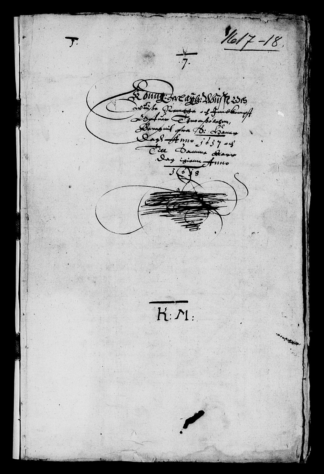 Rentekammeret inntil 1814, Reviderte regnskaper, Lensregnskaper, AV/RA-EA-5023/R/Rb/Rbz/L0009: Nordlandenes len, 1617-1618