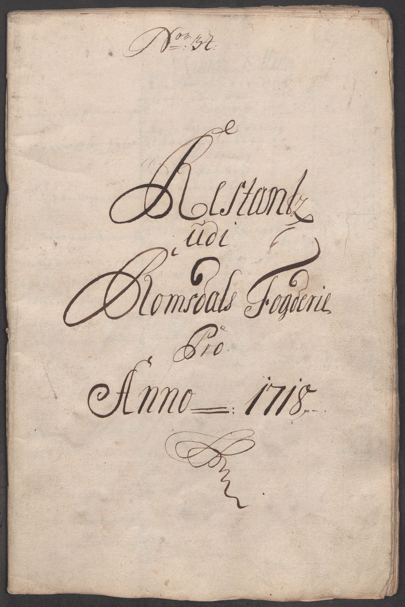 Rentekammeret inntil 1814, Reviderte regnskaper, Fogderegnskap, RA/EA-4092/R55/L3665: Fogderegnskap Romsdal, 1718, p. 208