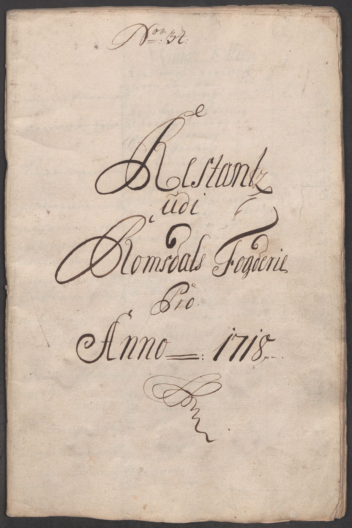 Rentekammeret inntil 1814, Reviderte regnskaper, Fogderegnskap, AV/RA-EA-4092/R55/L3665: Fogderegnskap Romsdal, 1718, p. 208