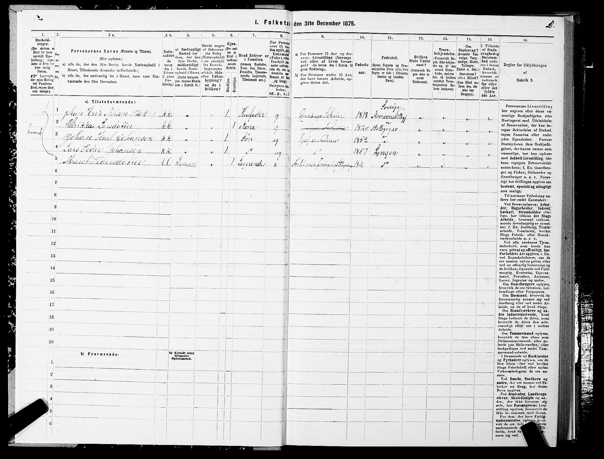 SATØ, 1875 census for 1938P Lyngen, 1875, p. 4002